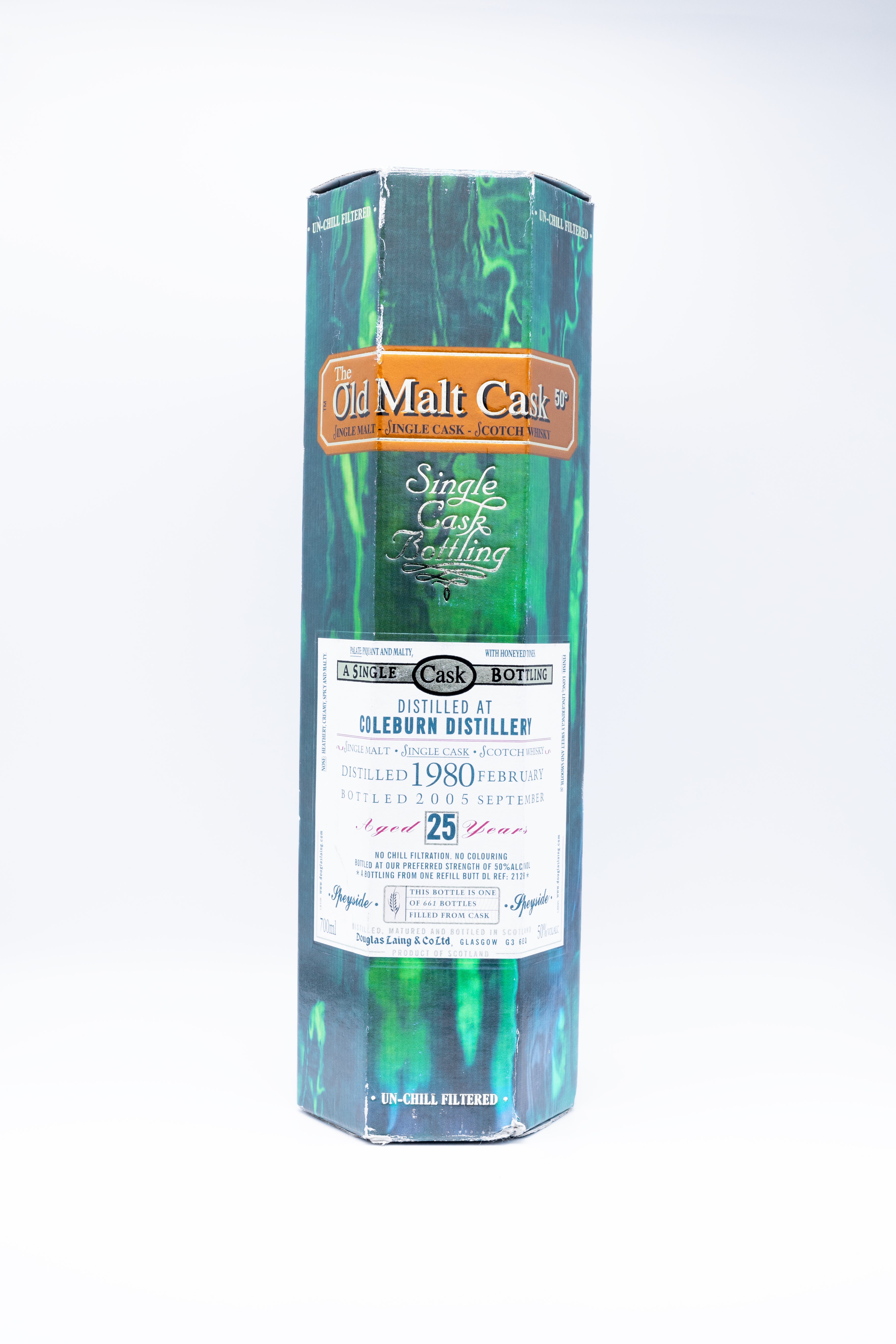 Coleburn 25 Year Old - Old Malt Cask