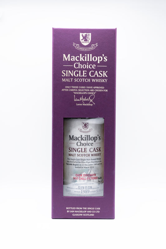 Glen Elgin 25 Year Old Mackallop's Choice 1989