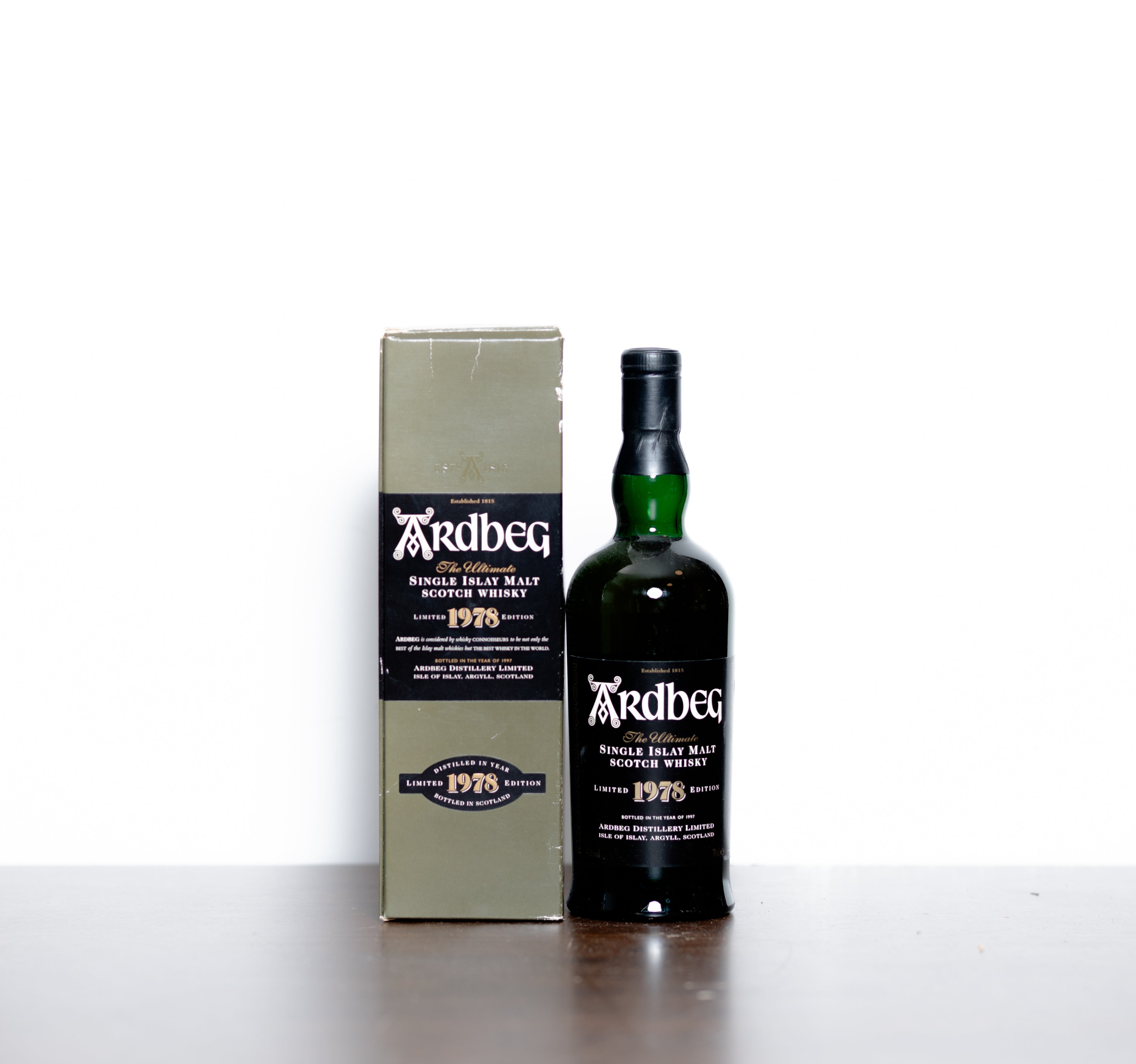 Ardbeg 1978 Limited Edition Single Malt Scotch Whisky (Bottled 1997) Islay 70cl 43% ABV