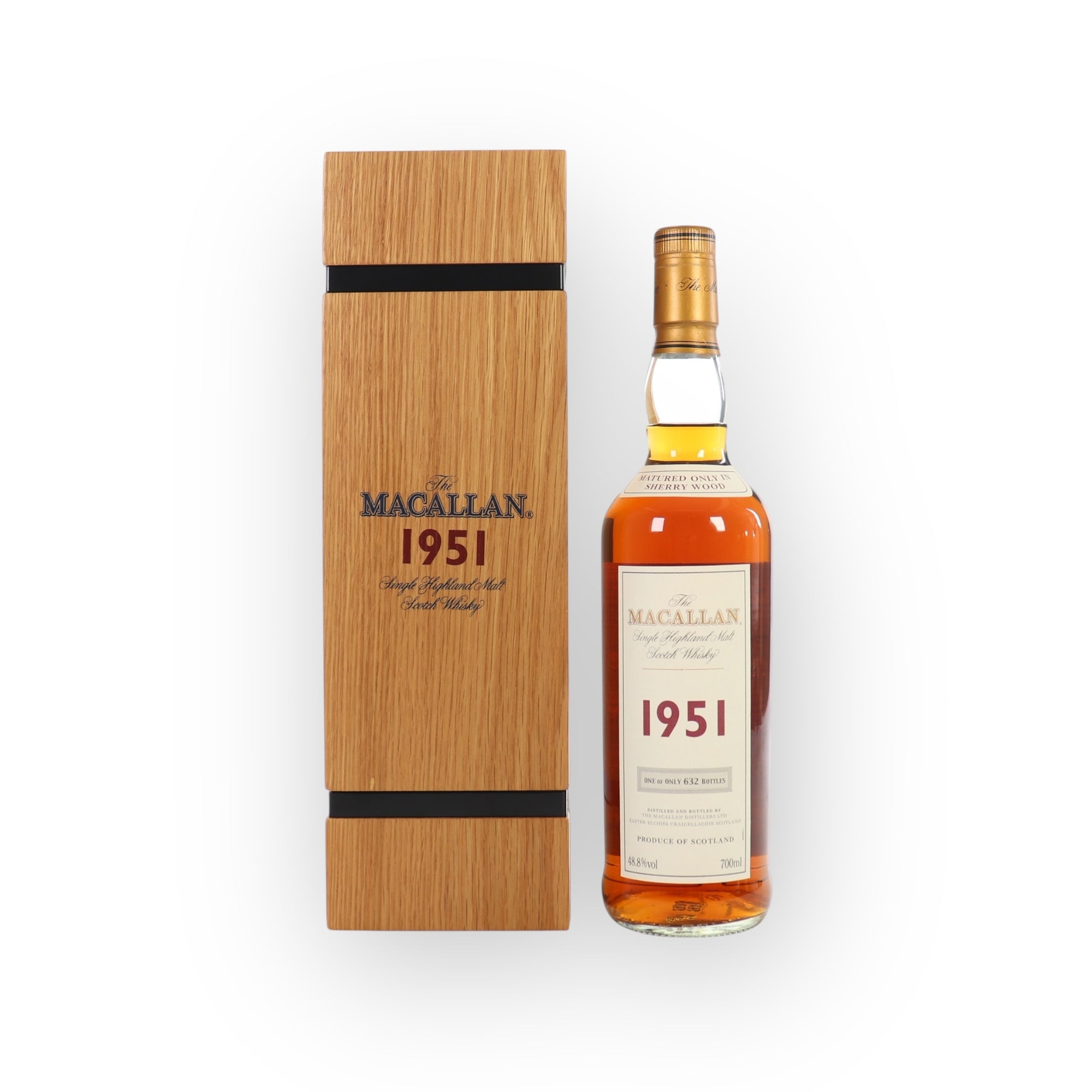 Macallan 51 Year Old 1951 Fine & Rare