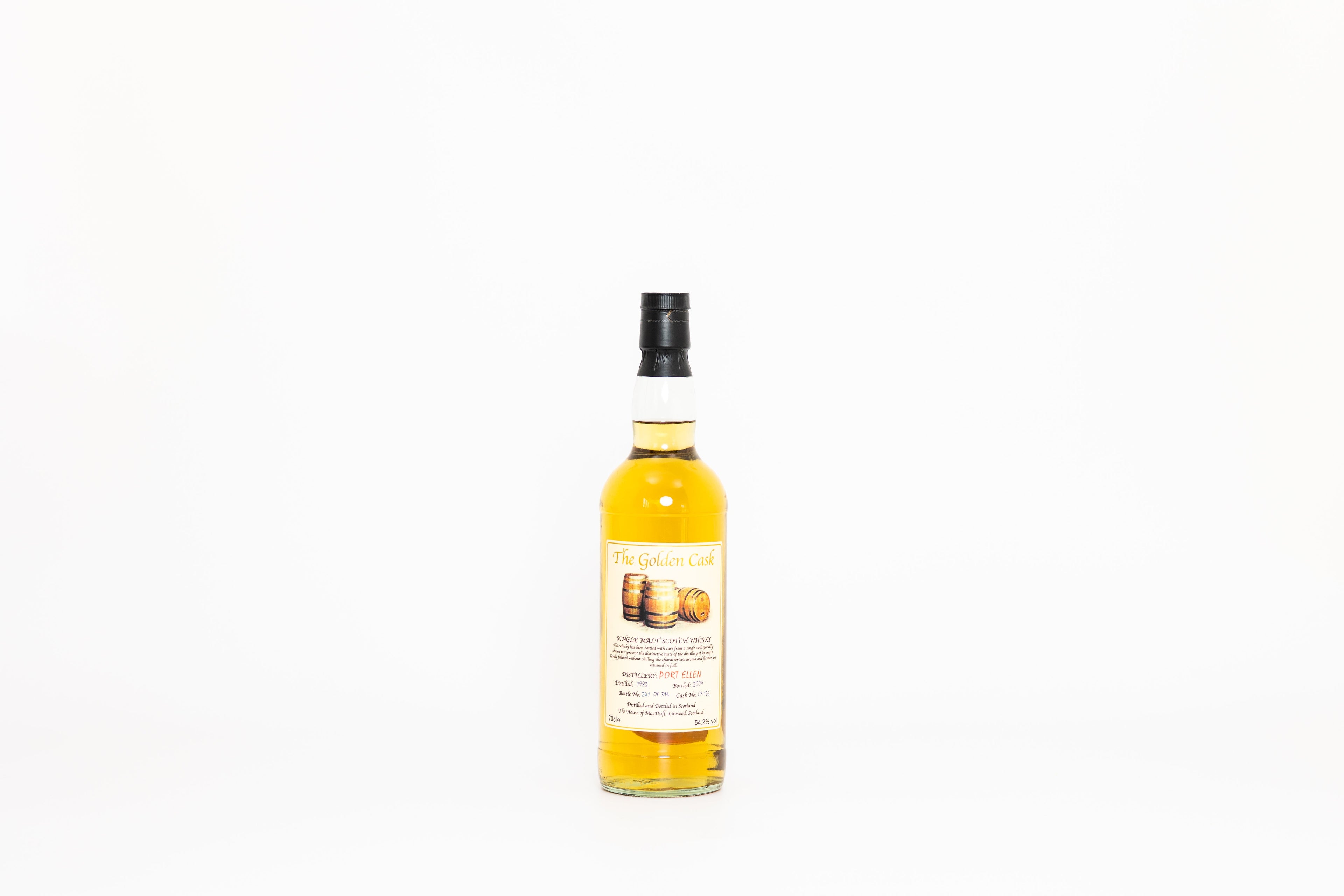 Port Ellen 1983 26 Year Old Cask #CM126 The Golden Cask