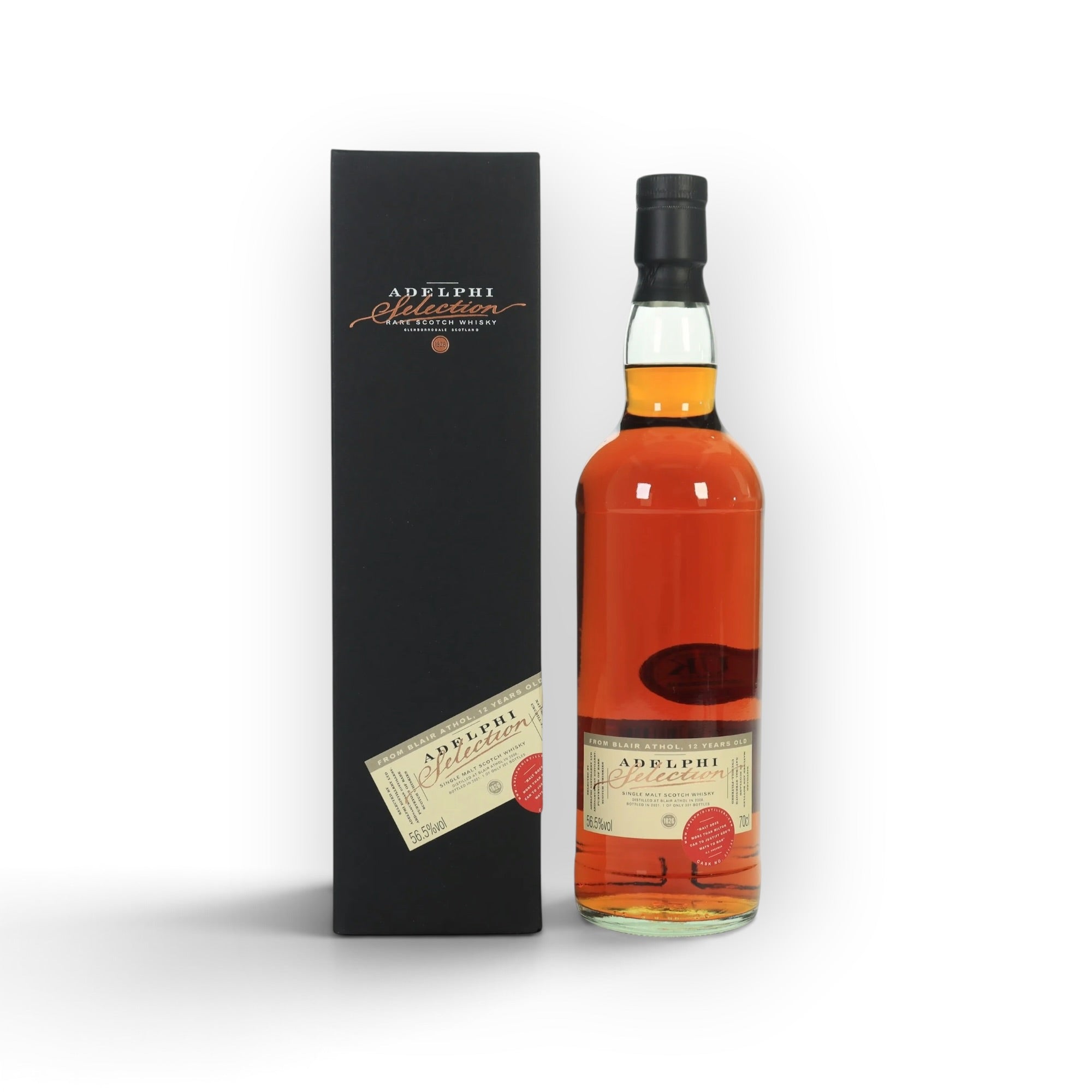 Blair Athol 12 Year Old 2008 Adelphi | Single Cask | 56.5% | 70cl | Highland Single Malt