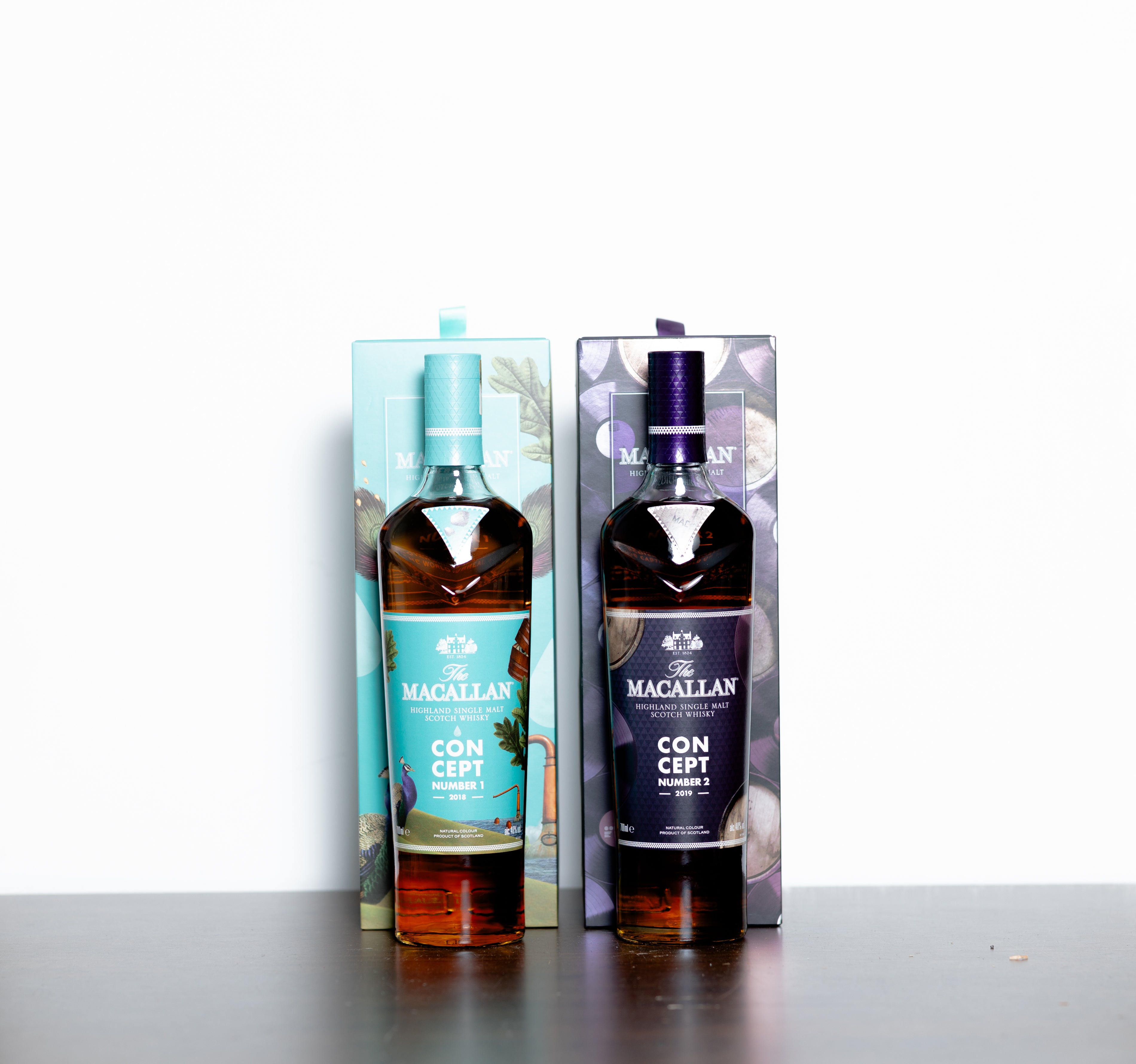 The Macallan Concept Series Collection No. 1–3 (3 x 70cl) – Concept No.1 (40%), Concept No.2 (40%), Concept No.3 (40.8%) (Full Presentation)