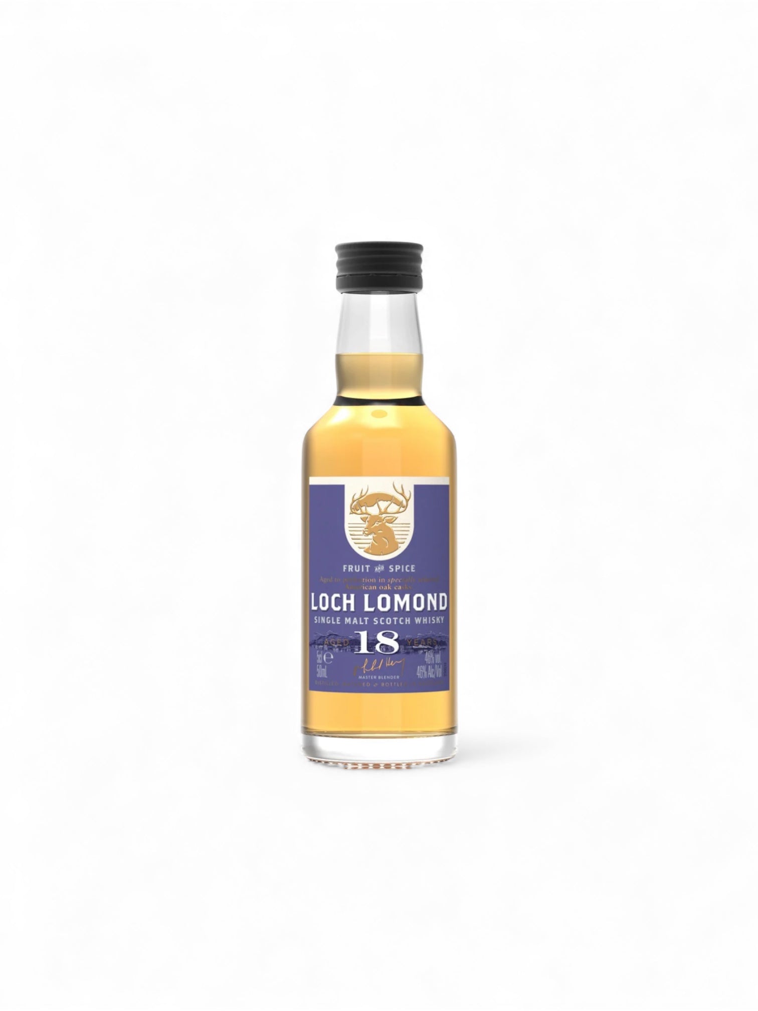 LOCH LOMOND 18 Year Old 5CL Whisky Miniature