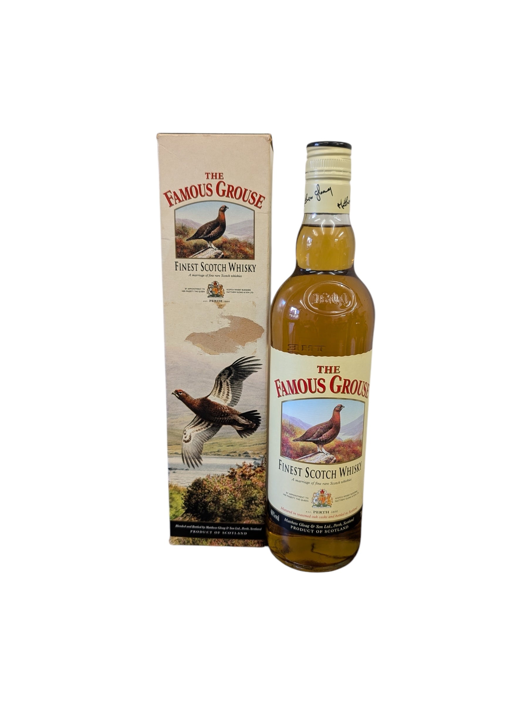 FAMOUS GROUSE FINEST SCOTCH FROM 1980S (70CL, 40%)