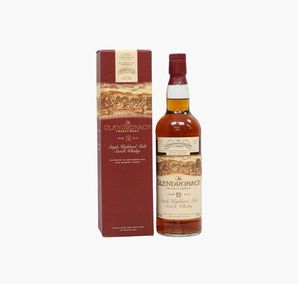 Glendronach 12 Year Old Original (1980s) Sherry Cask Speyside Single Malt 75cl 40% ABV