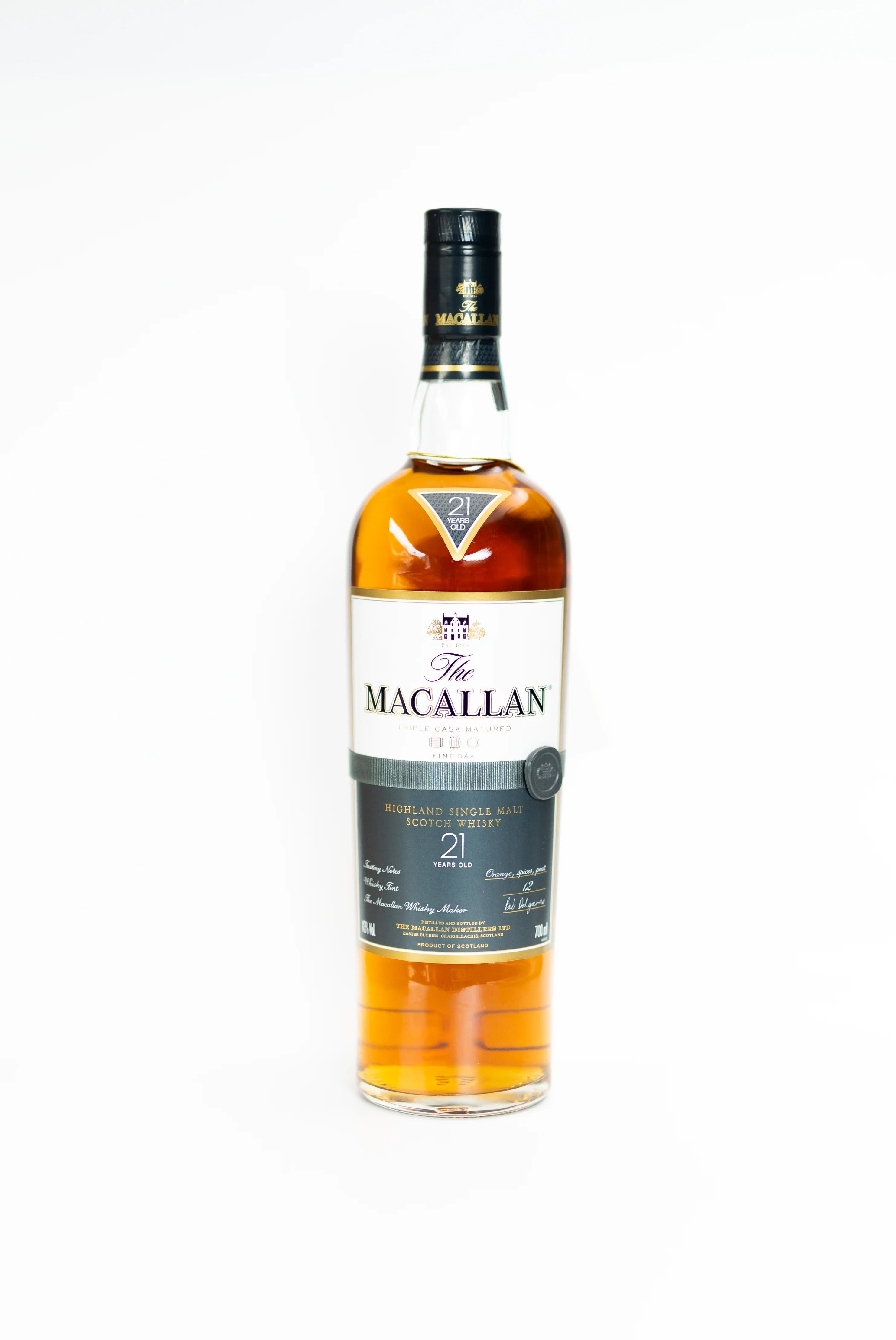 Macallan 21 Year Old Fine Oak