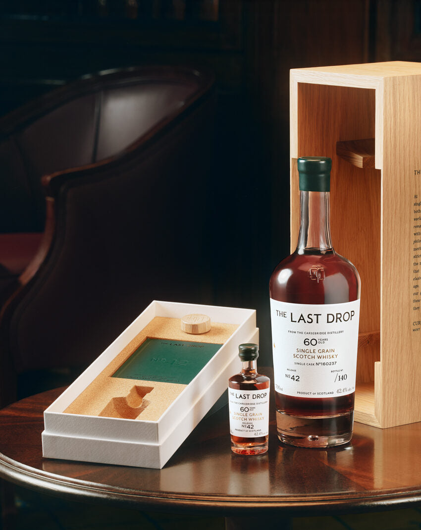 The Last Drop Carsebridge 60 Year Old Single Grain Scotch Whisky (1965)  Cask #160237