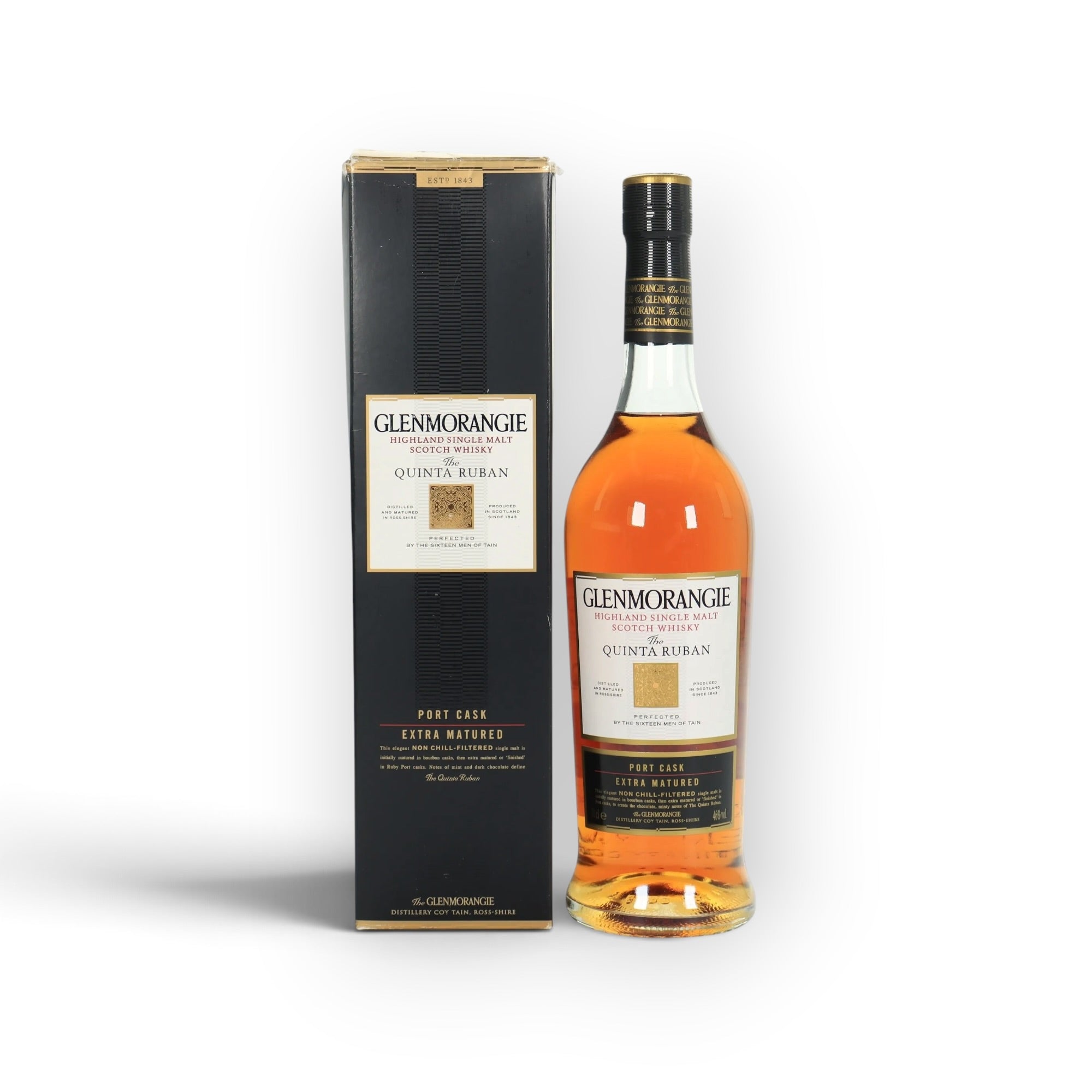 Glenmorangie The Quinta Ruban 12 Year Old (Old Version) | 46% | 70cl | Port Finish
