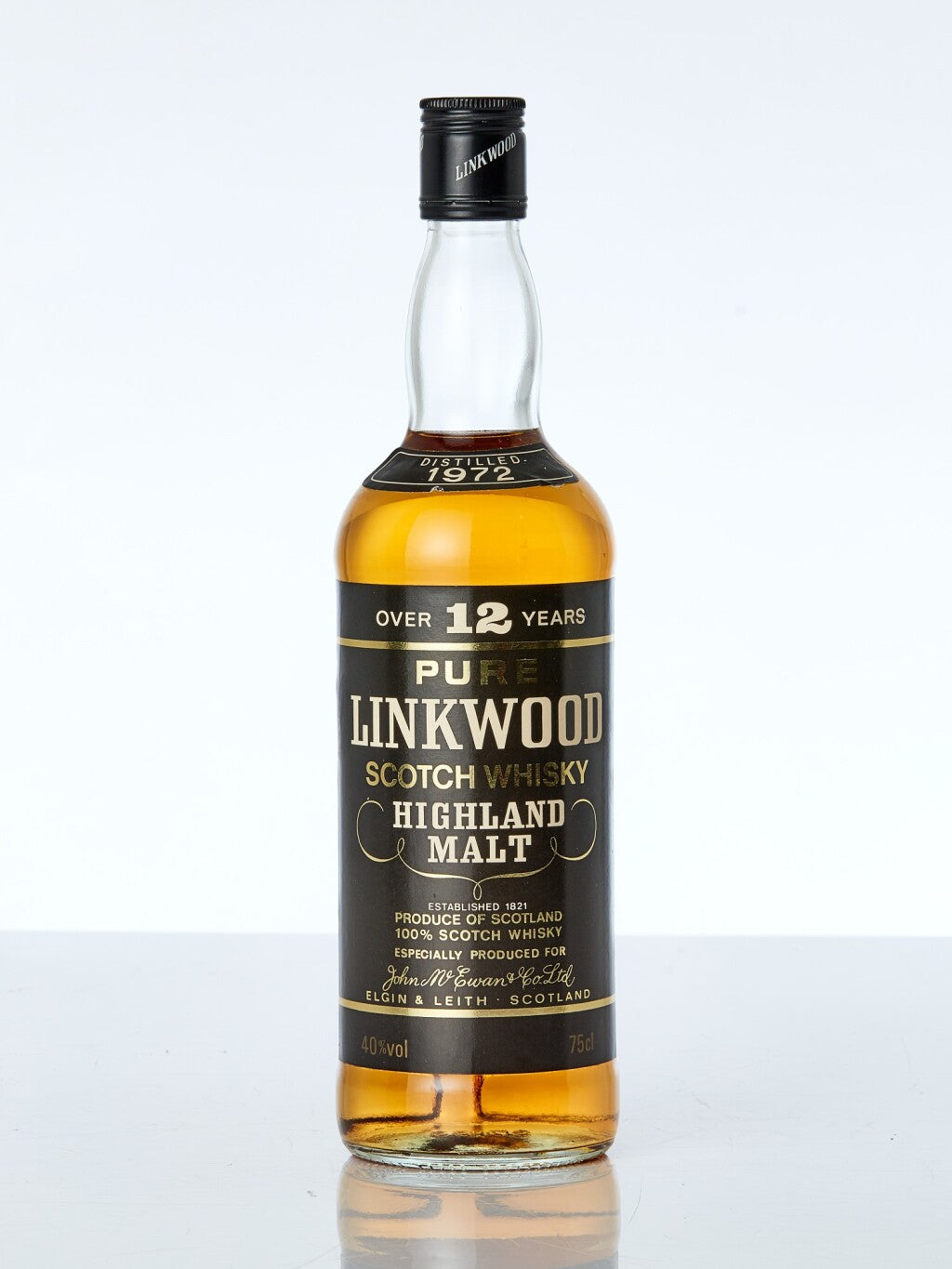 Linkwood 12 Year Old 1972 (75CL)
