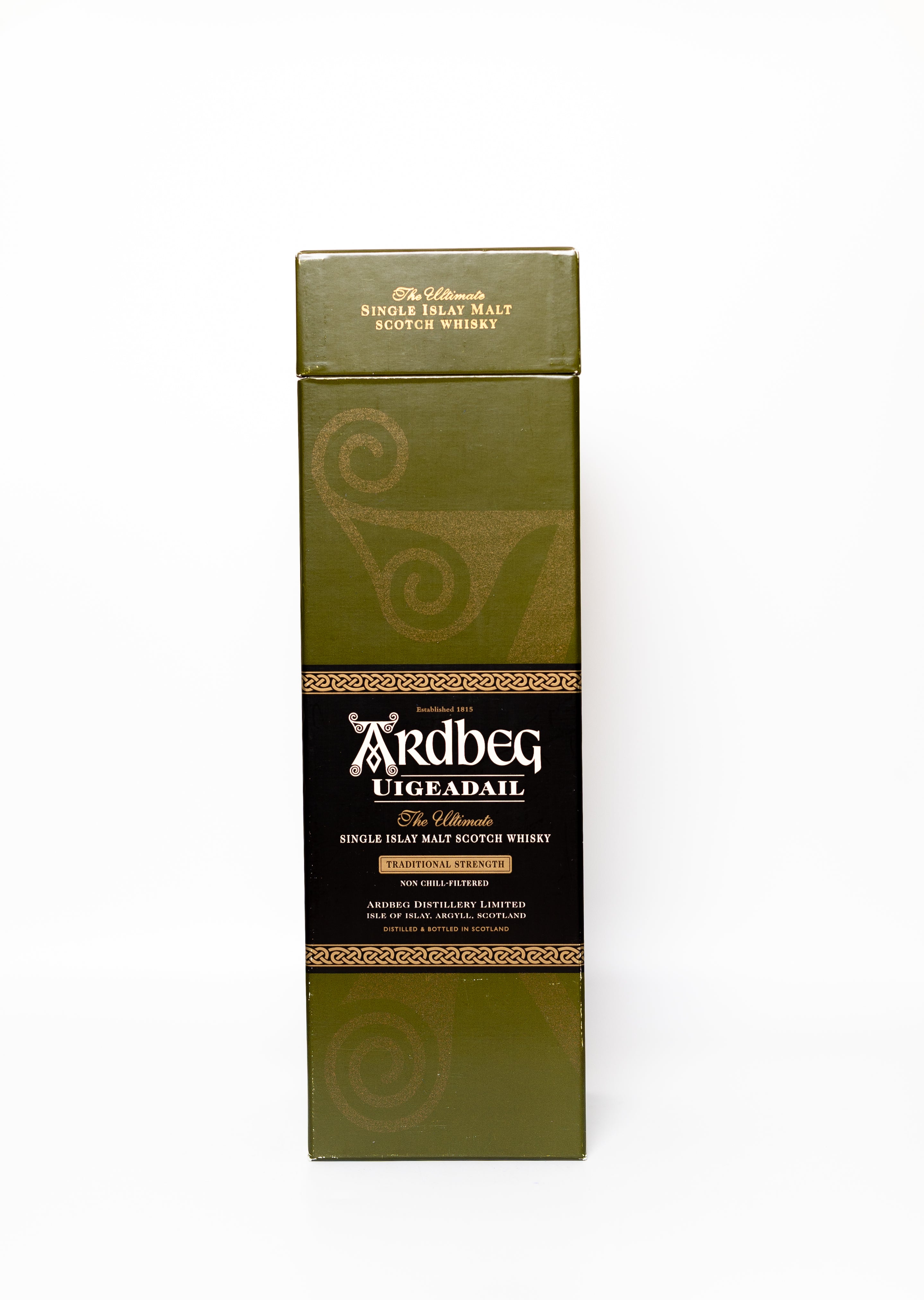 Ardbeg Uigeadail, 2003 Inaugural Bottling with Box