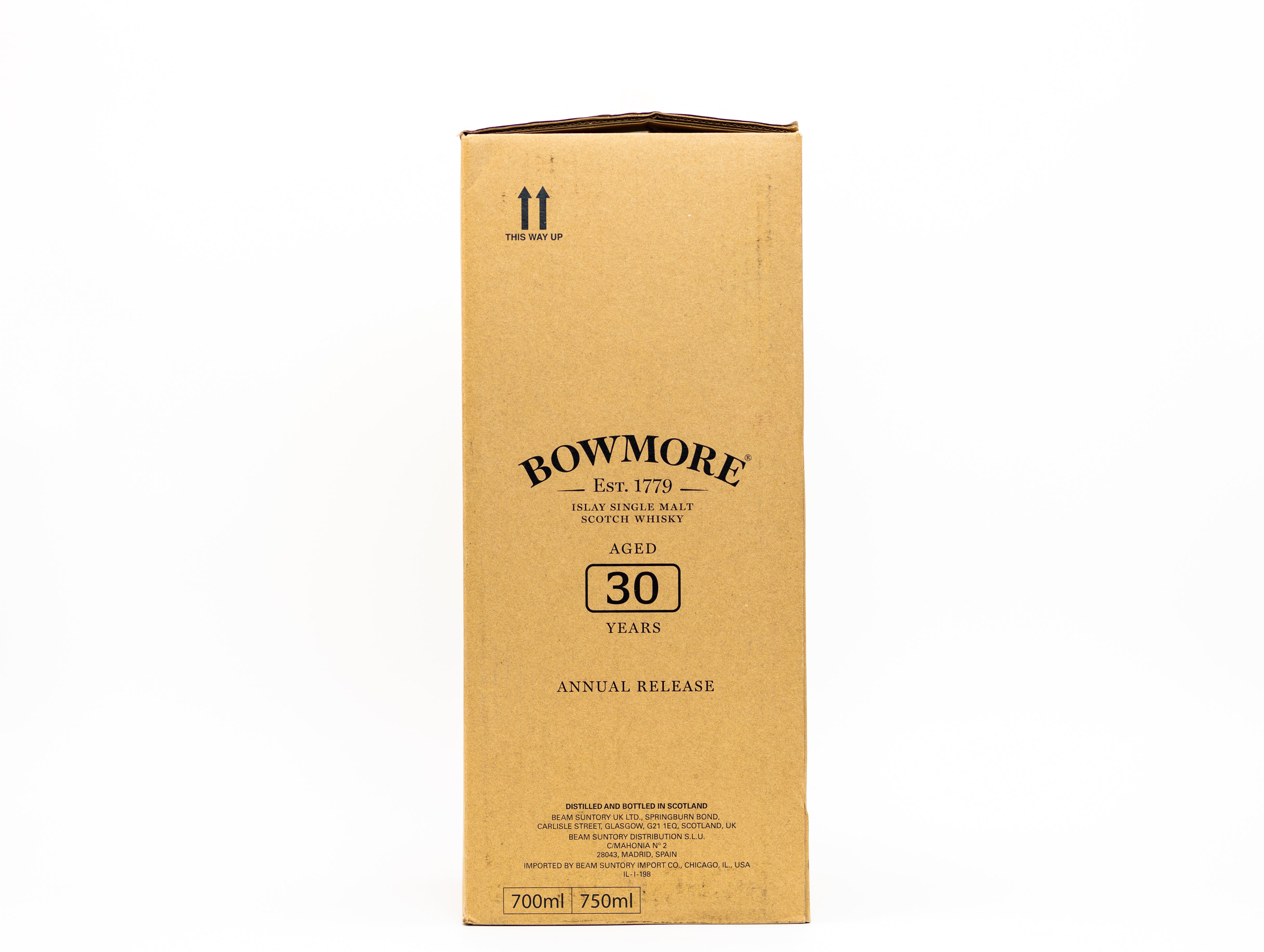 Bowmore 30 Year Old (2022 Release) Single Malt Scotch Whisky 70cl