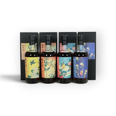 Karuizawa 2000 Vintage Flower & Bird Series | Complete Set of 4 x 70cl | Single Cask | Closed Japanese Distillery