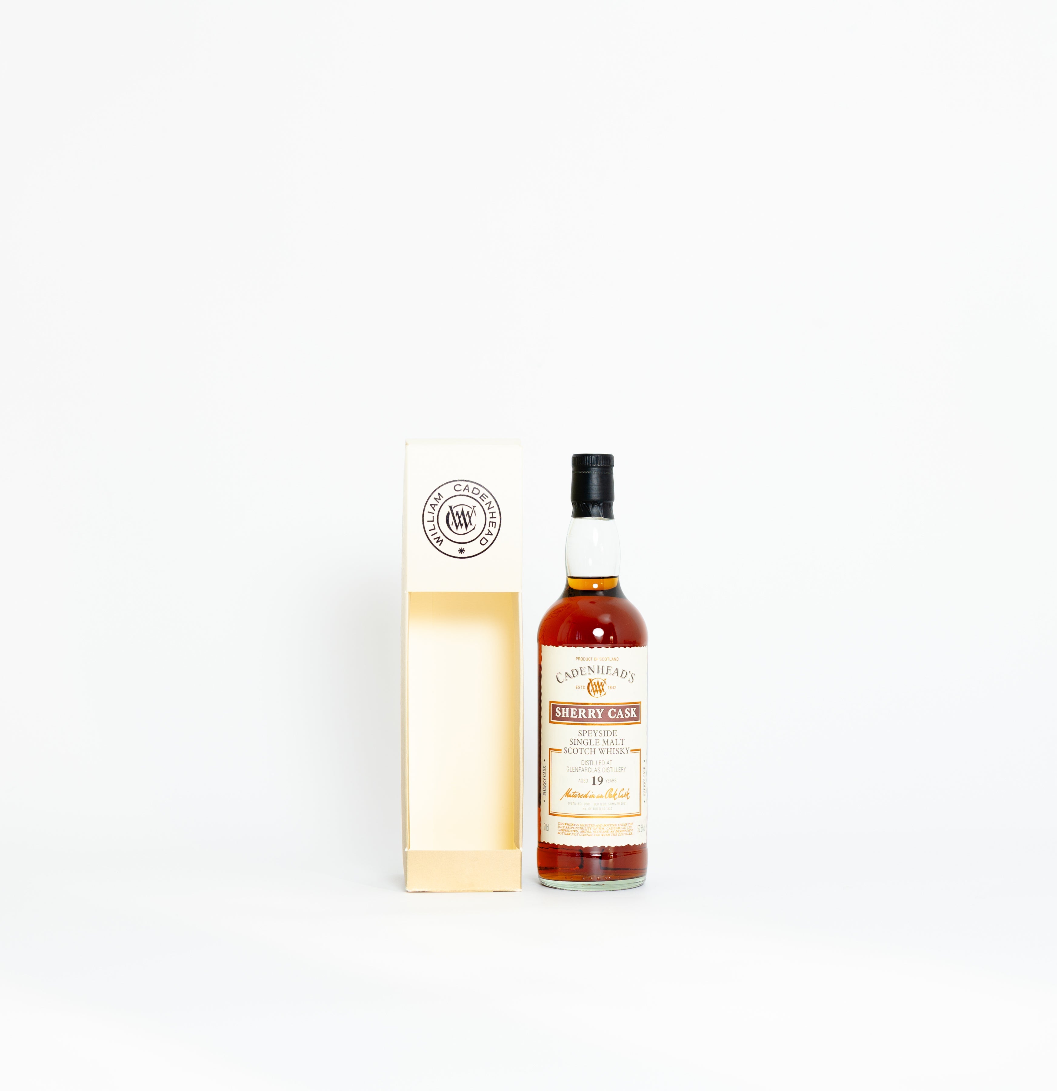 Glenfarclas 19 Year Old Cadenhead's Sherry Cask