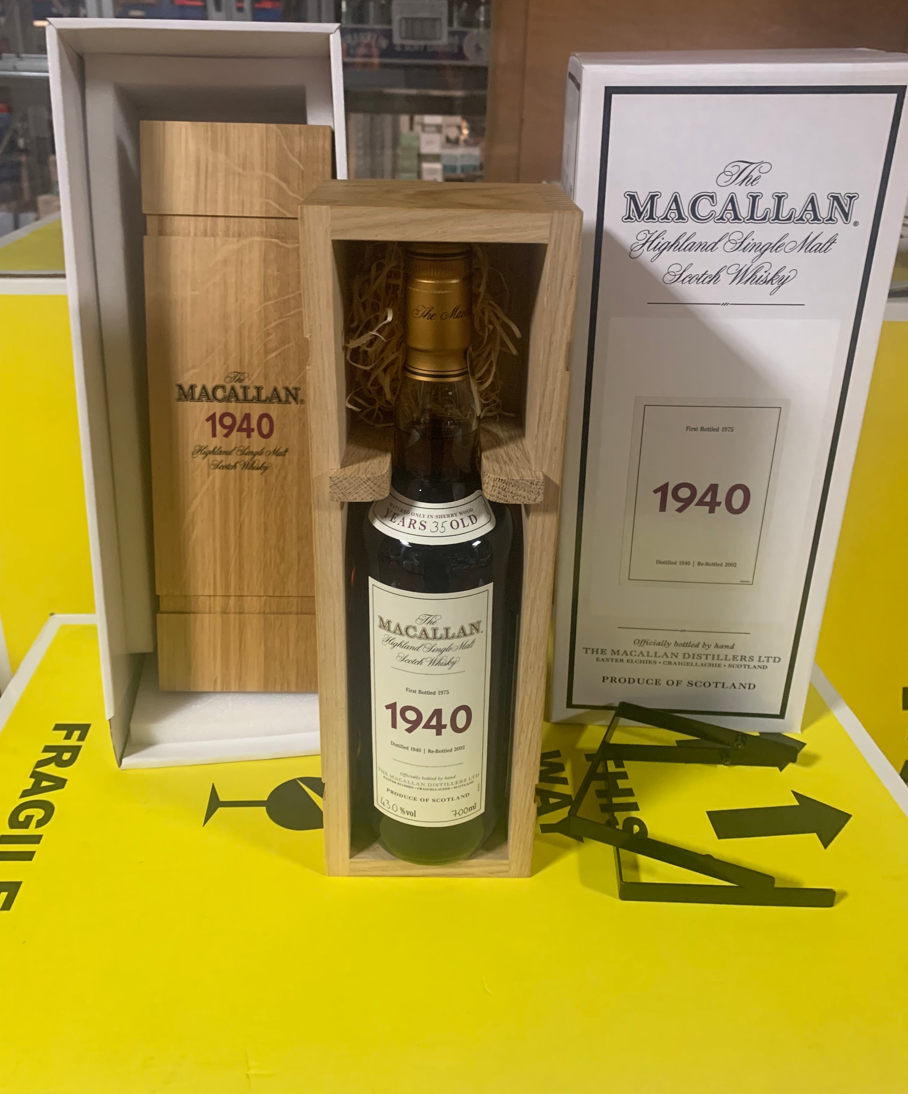 Macallan Fine & Rare 35 Year Old 1940 Vintage