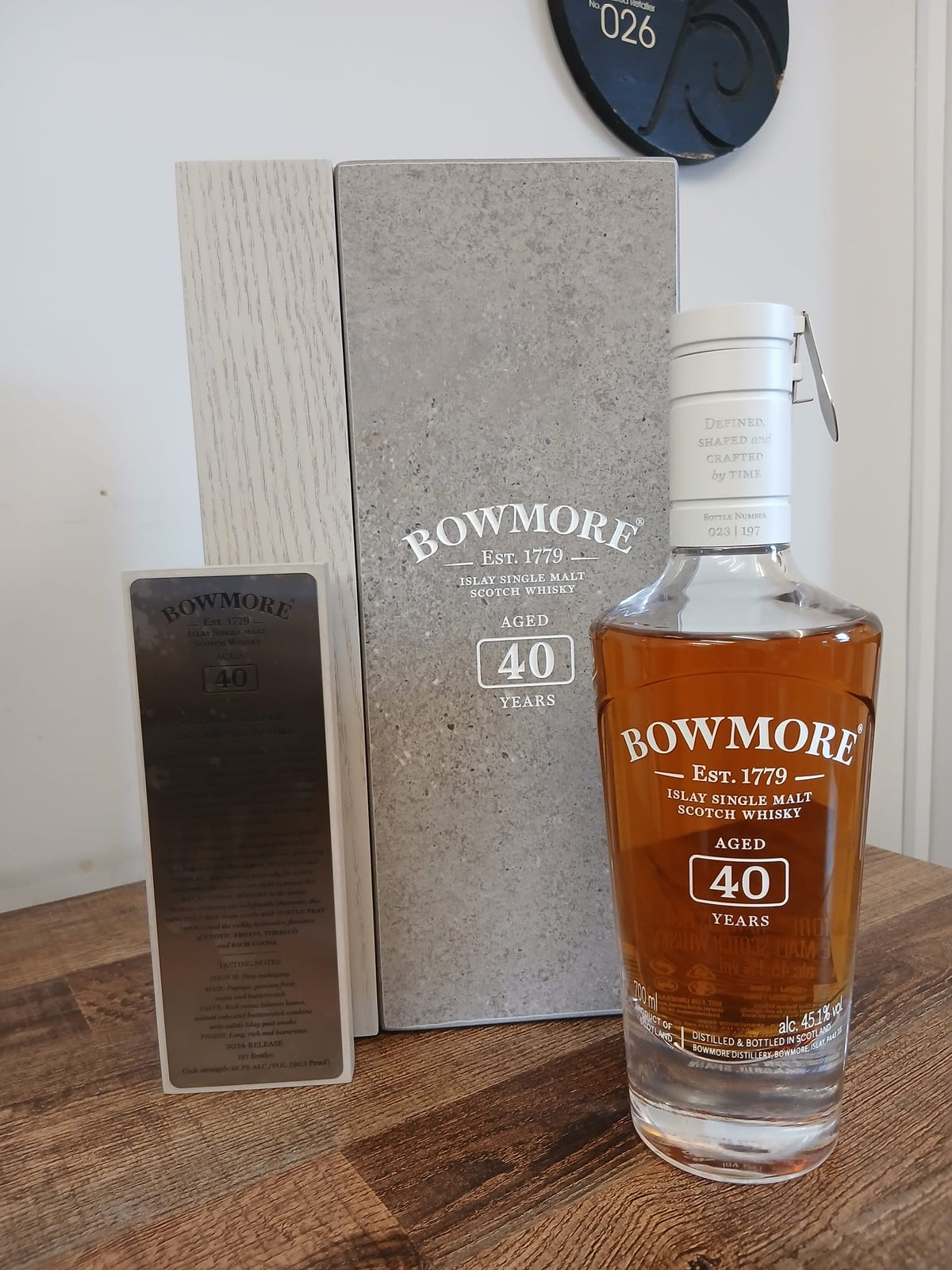 Bowmore 40 Year Old - 2024 Release