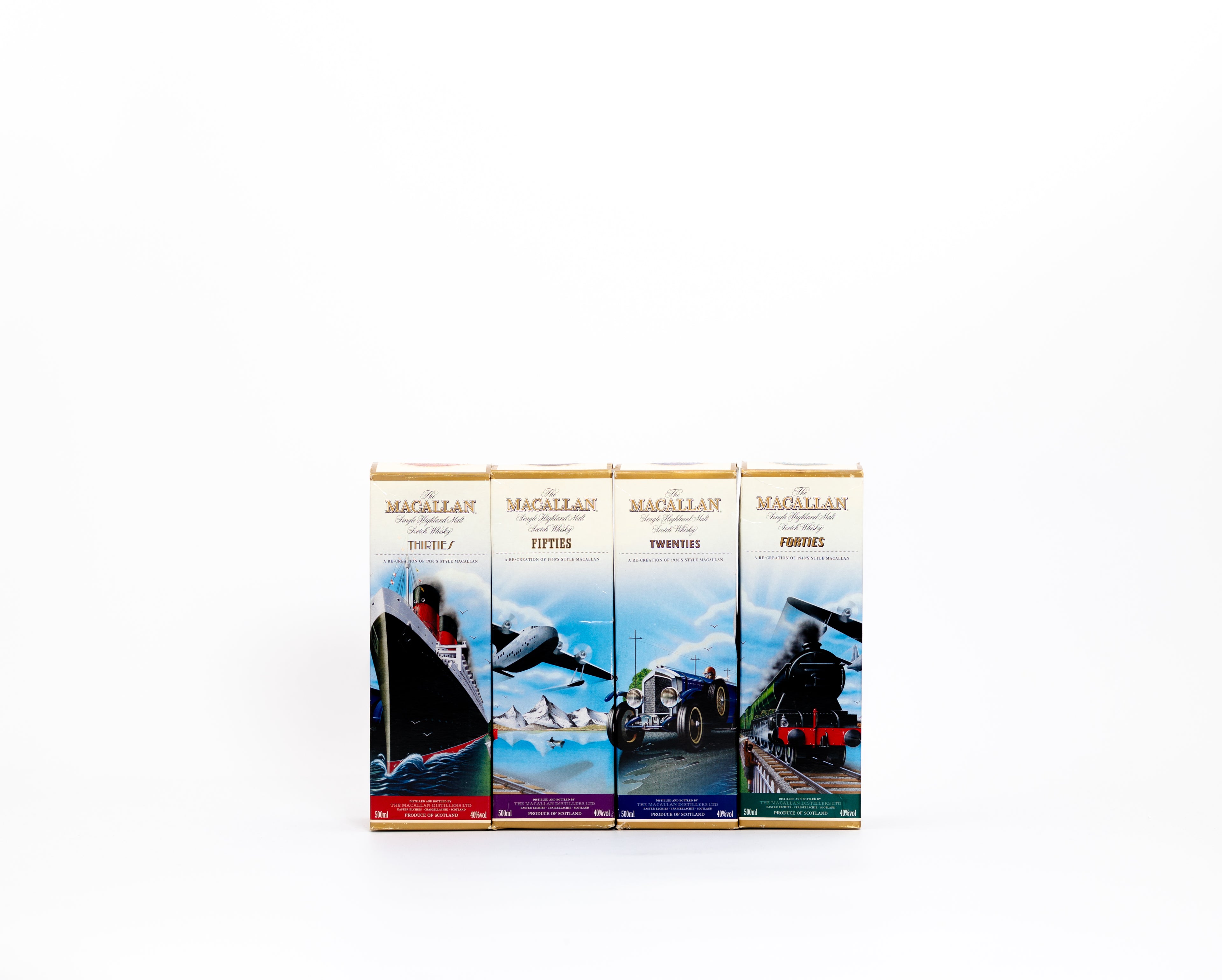 Macallan Travel Decades (4 x 50cl)