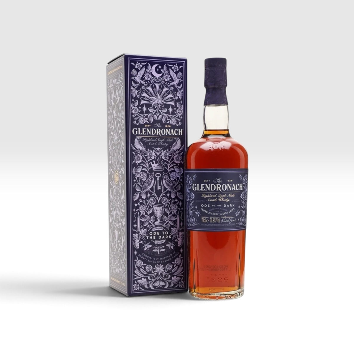 The GlenDronach Ode to the Dark | Master's Anthology | PX Sherry Casks | 50.8% | 70cl | Highland Single Malt