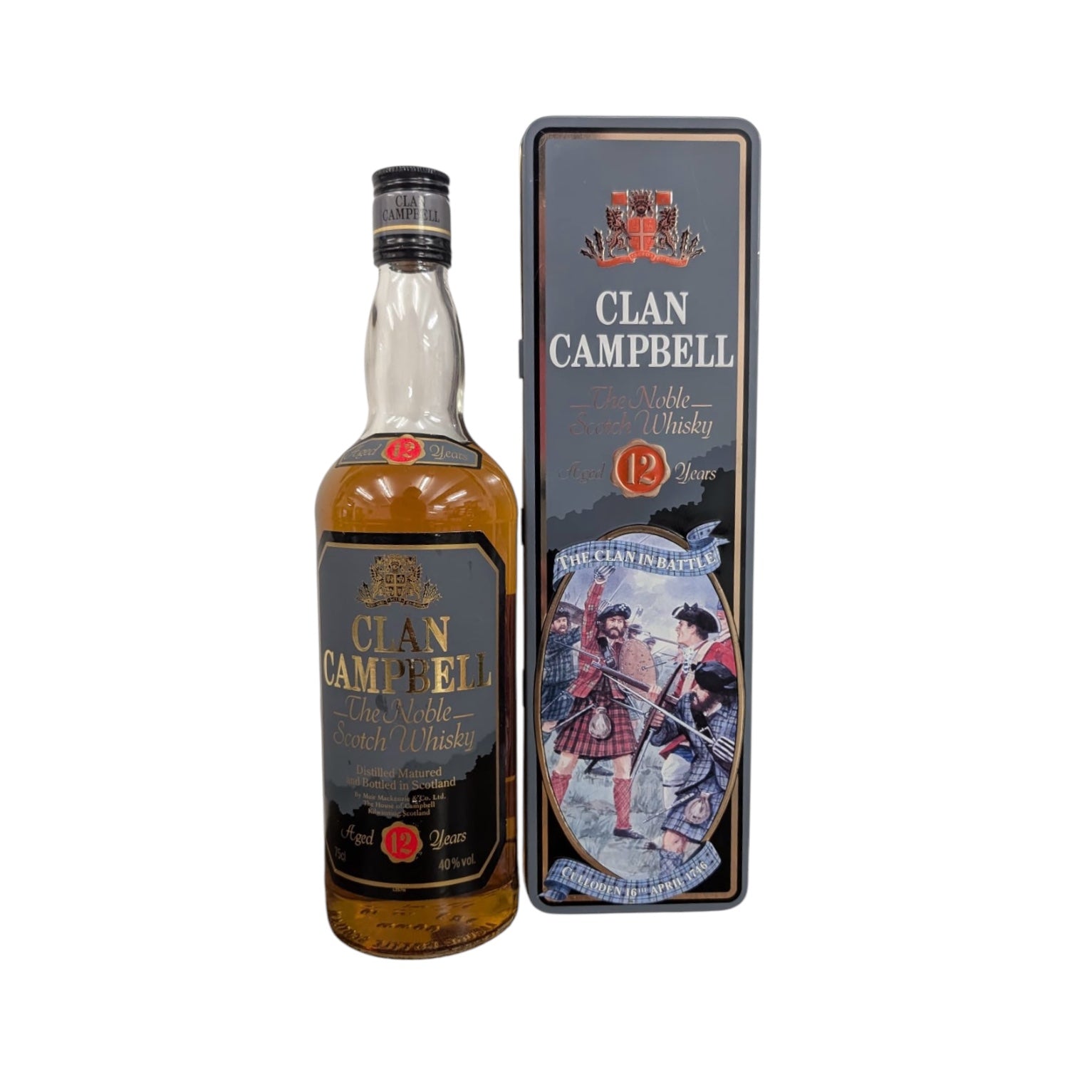 Clan Campbell 12 Year Old Scotch Whisky, 75cl