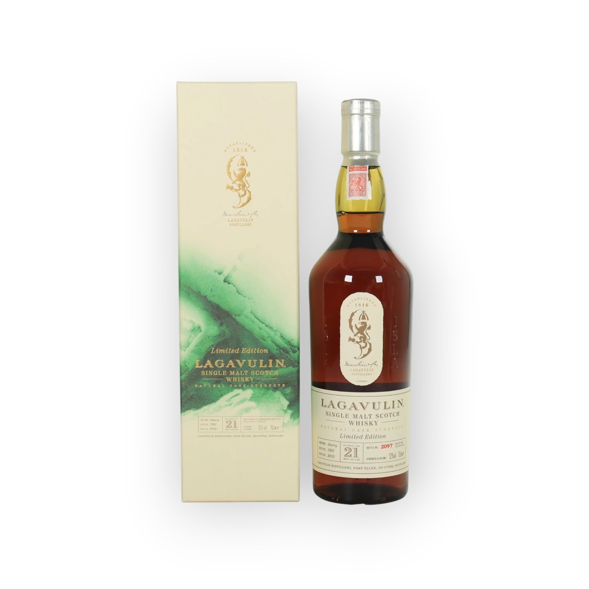 Lagavulin 21 Year Old 1991 Vintage (Limited Edition 2012) 70cl 52%