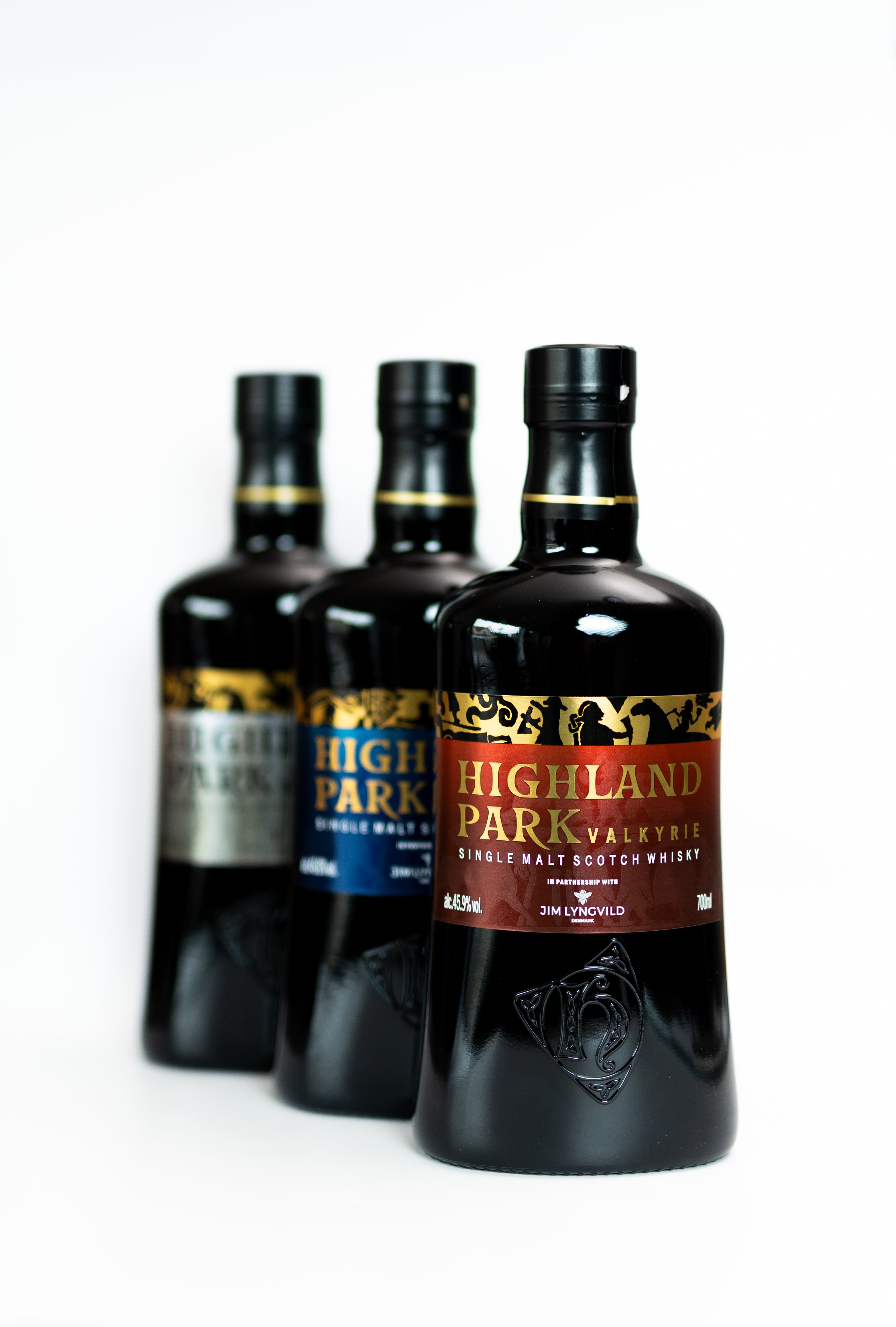 Highland Park Viking Legend Series Full Set - Valkyrie, Valknut & Valfather