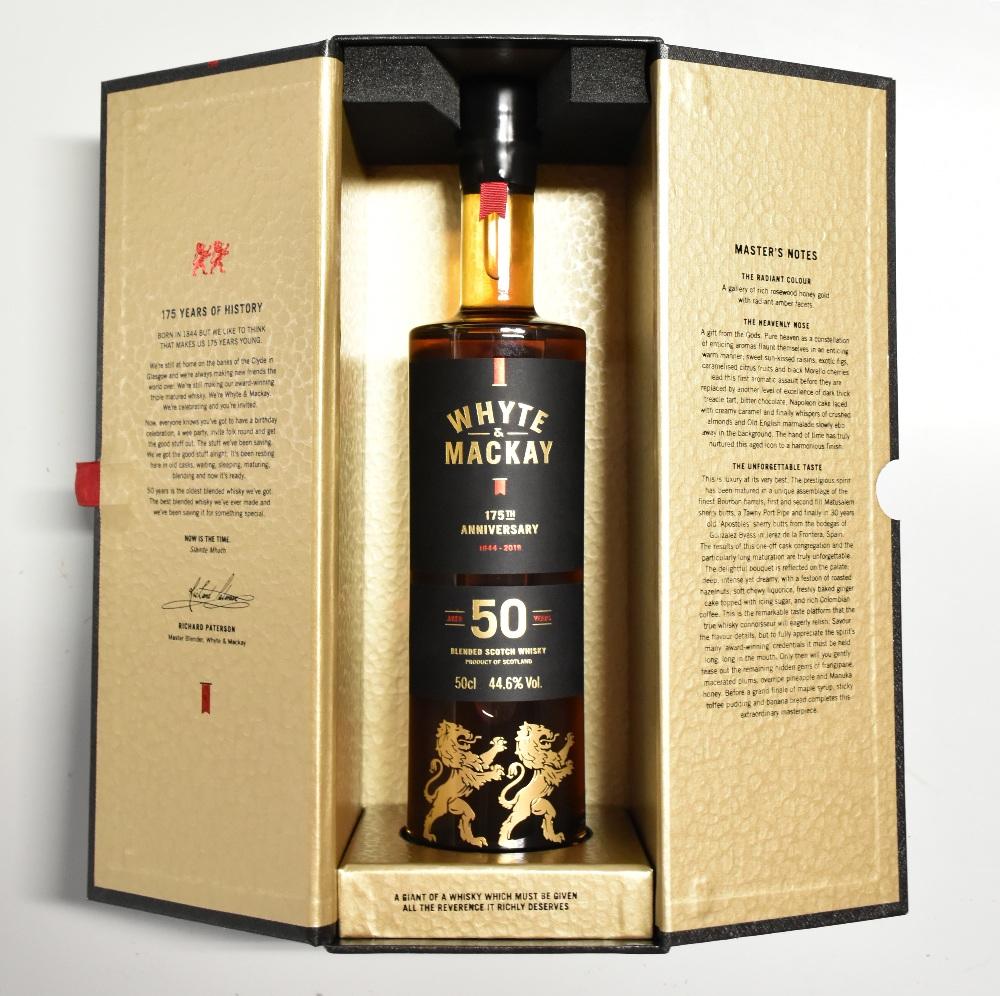 Whyte & Mackay 50 Year Old 175th Anniversary Bottling Blended Scotch Whisky