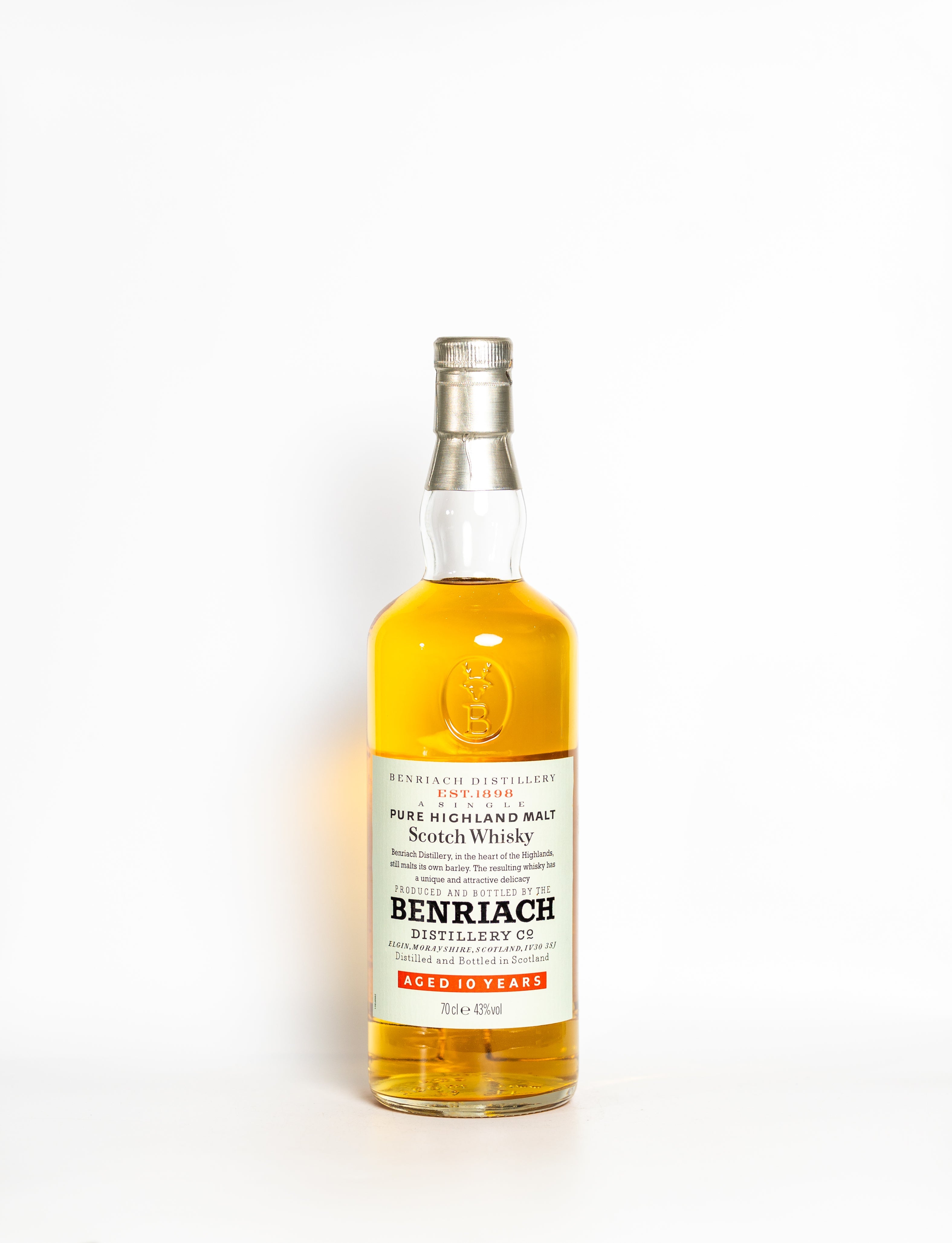 BenRiach 10 years old Pure Highland Malt - 2003