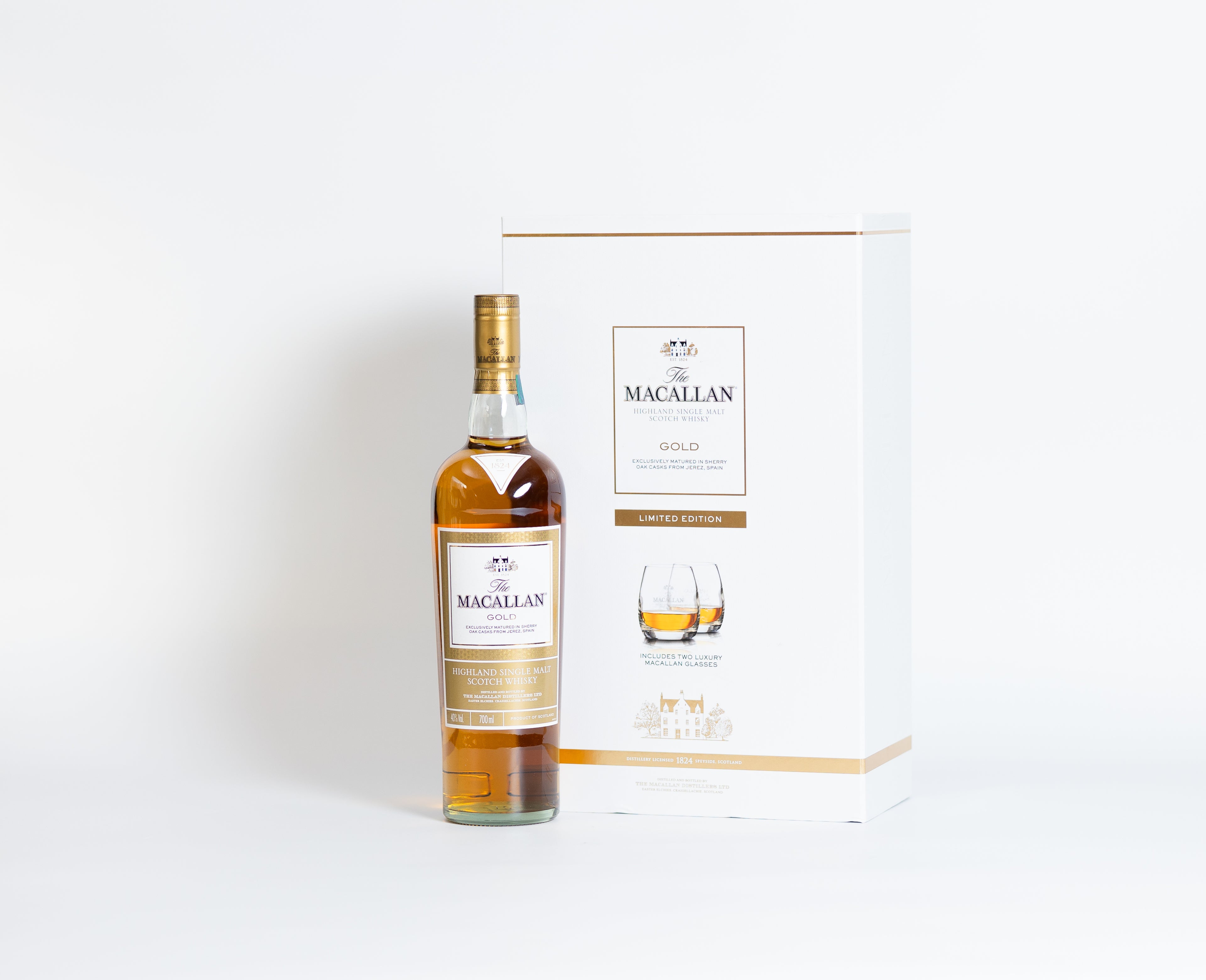 Macallan 1824 Collection - Gold, Amber & Sienna Editons