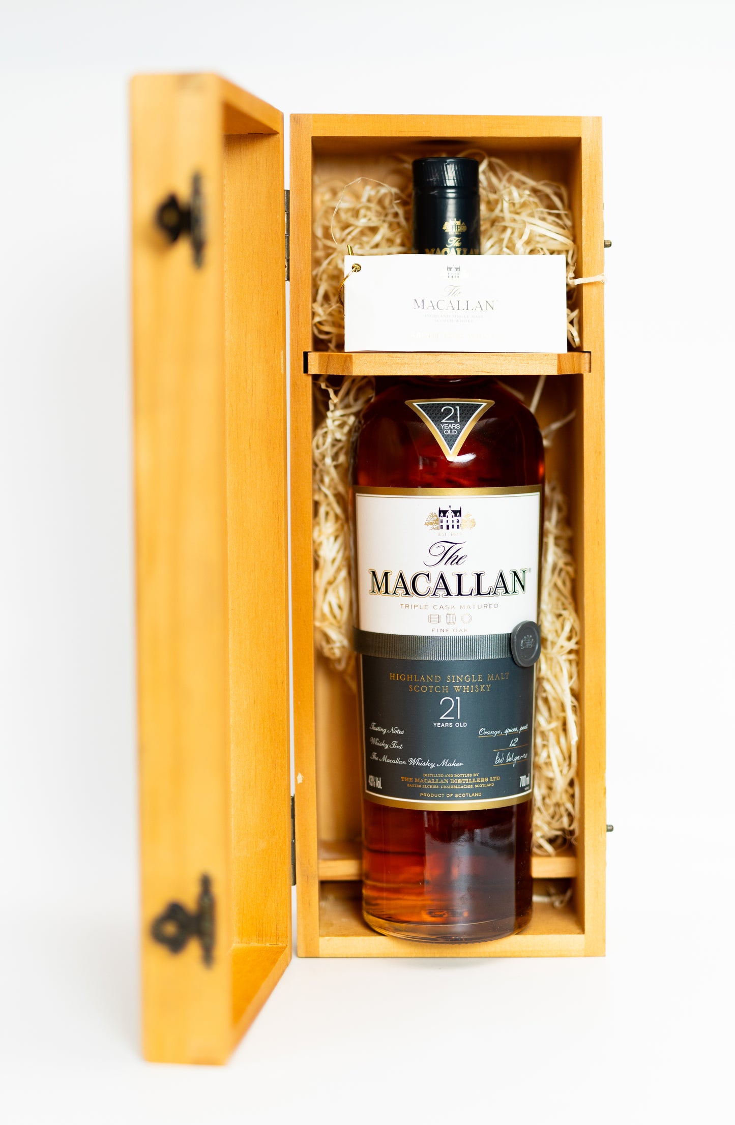 Macallan 21 Year Old
Fine Oak