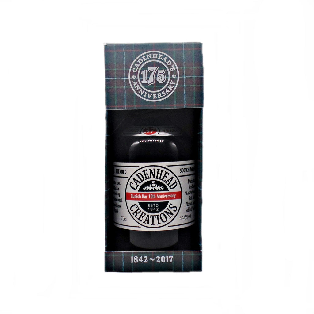 Cadenhead Creations 37 Year Old 10th Anniversary Quaich Bar Singapore