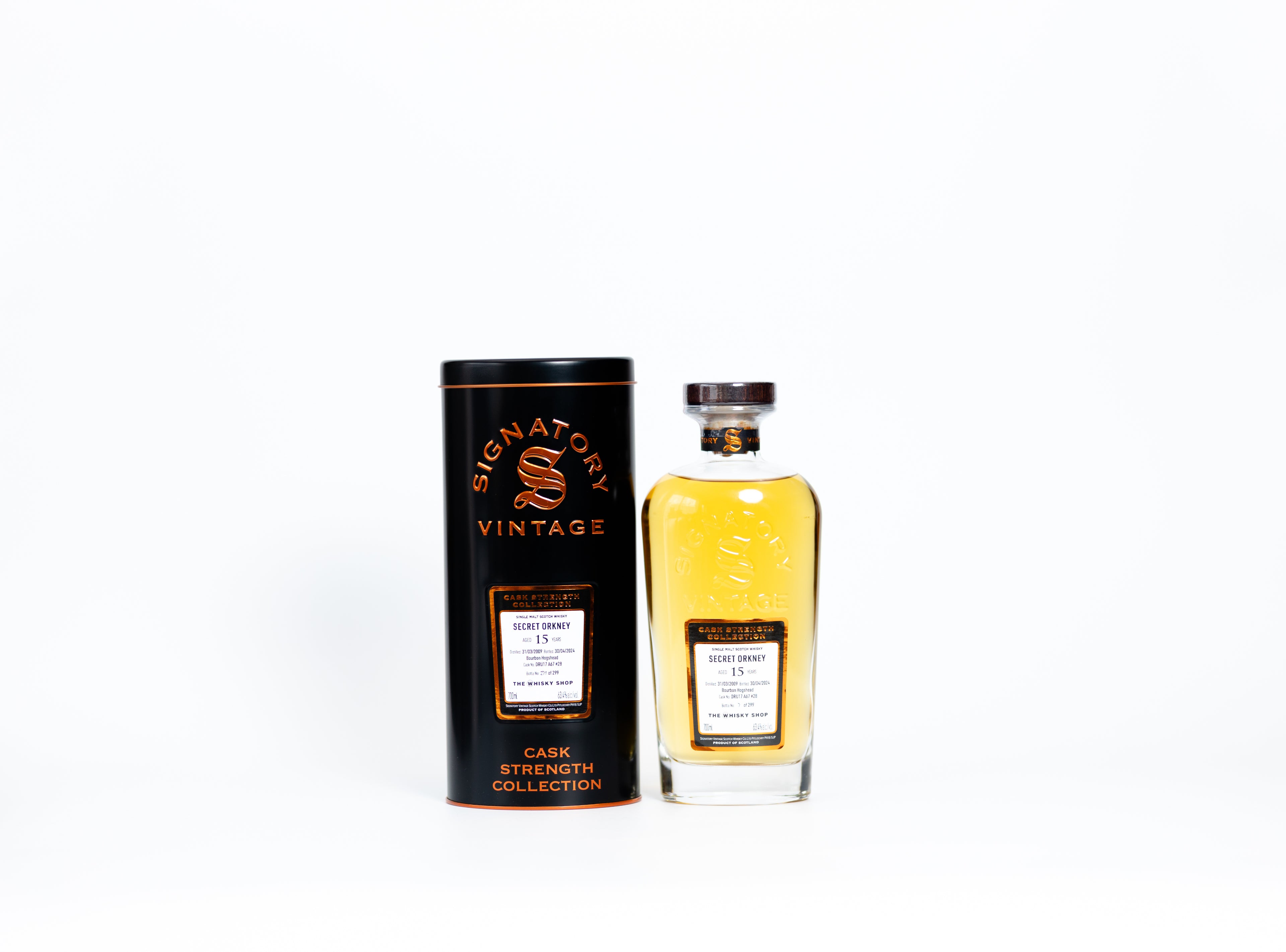 Signatory Vintage Secret Orkney 2009 15 Year Old #28 The Whisky Shop Exclusive