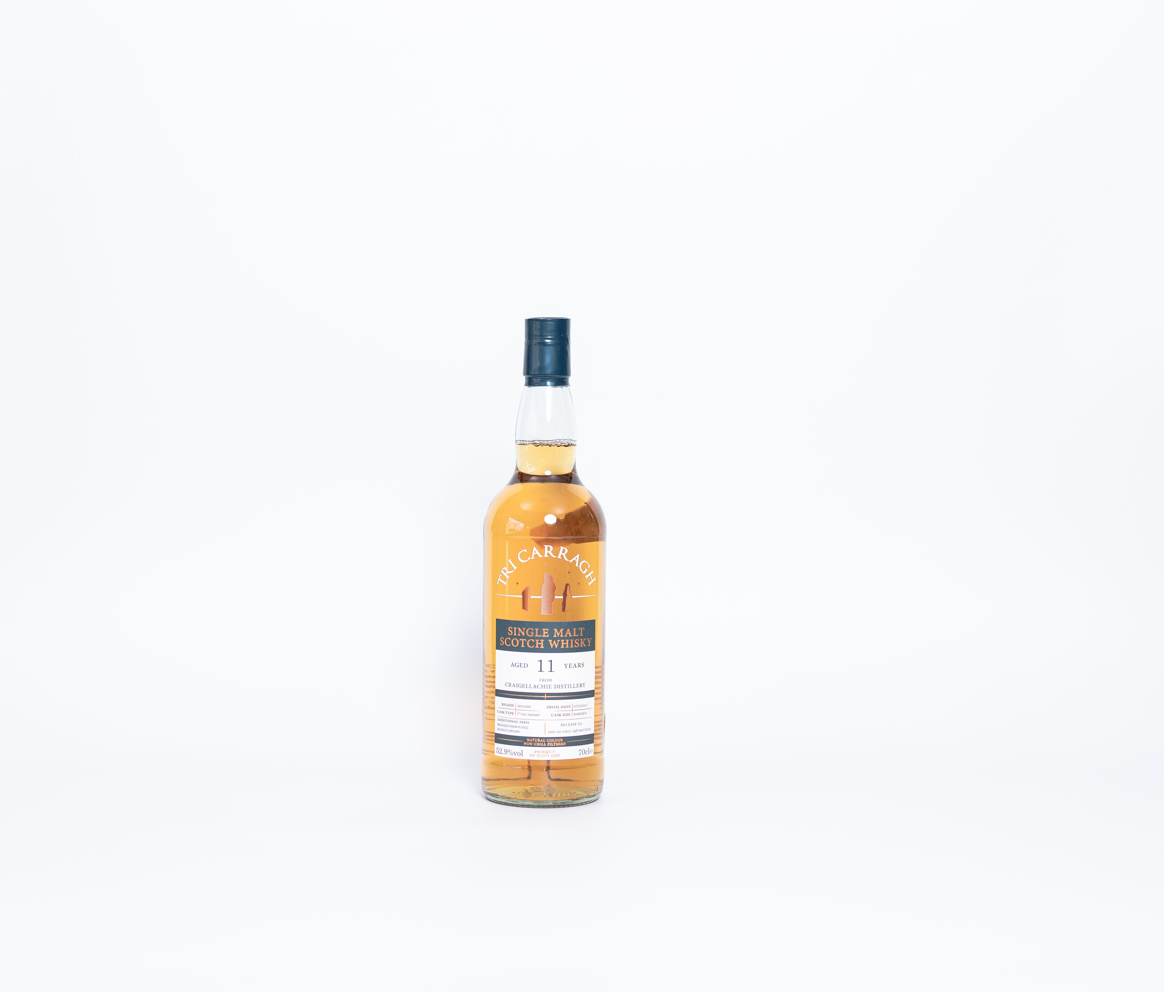 Tri-Carragh Craigallachie 11 Year Old 1st Fill Sherry Cask