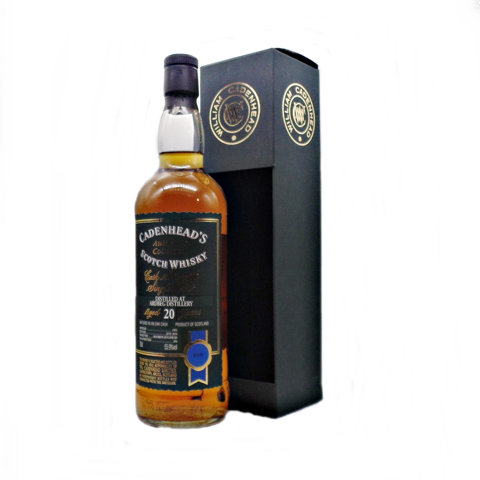 Ardbeg 20 Year Old 1993 Cadenhead's Authentic Collection