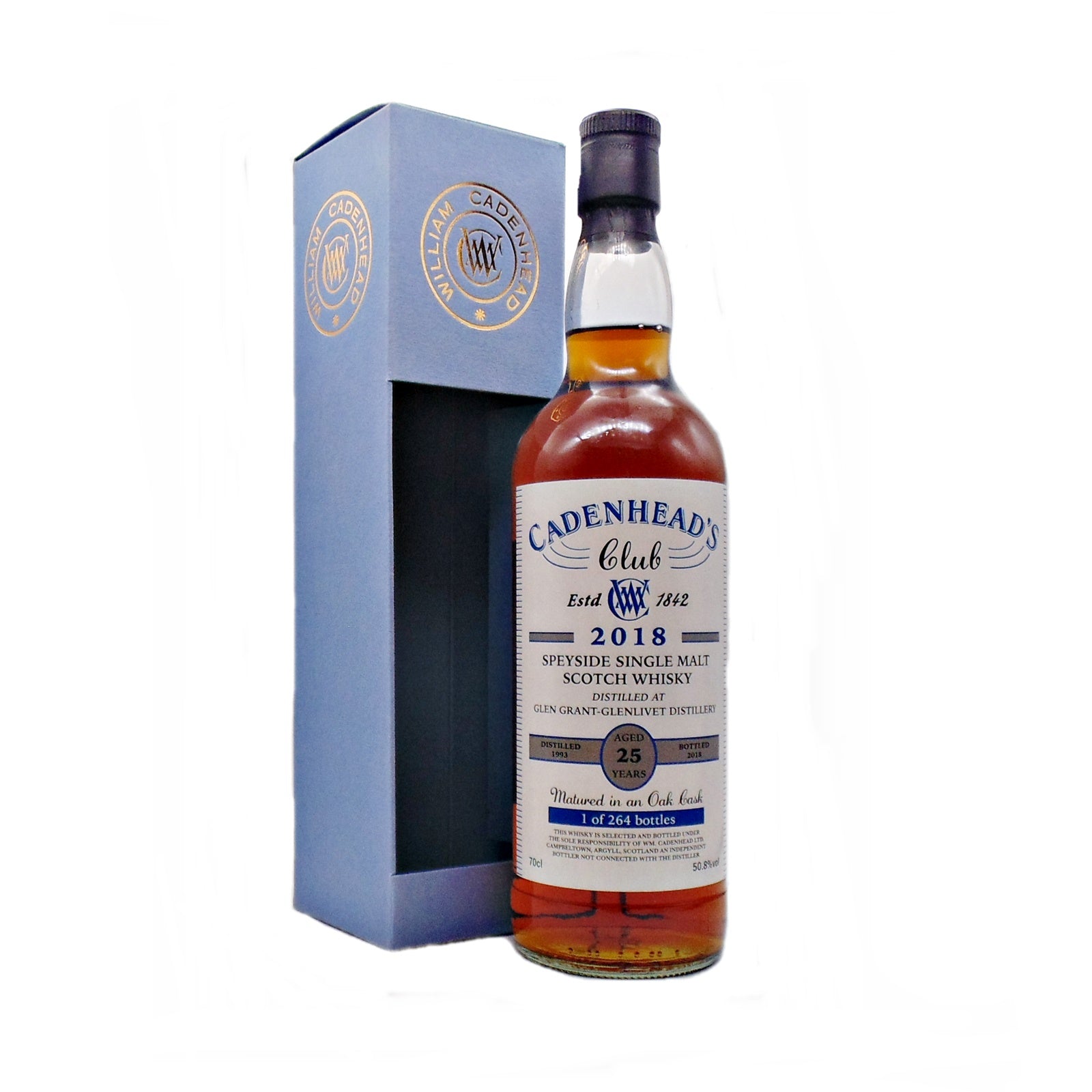 Cadenhead Club 2018 Glen Grant 25 Year Old