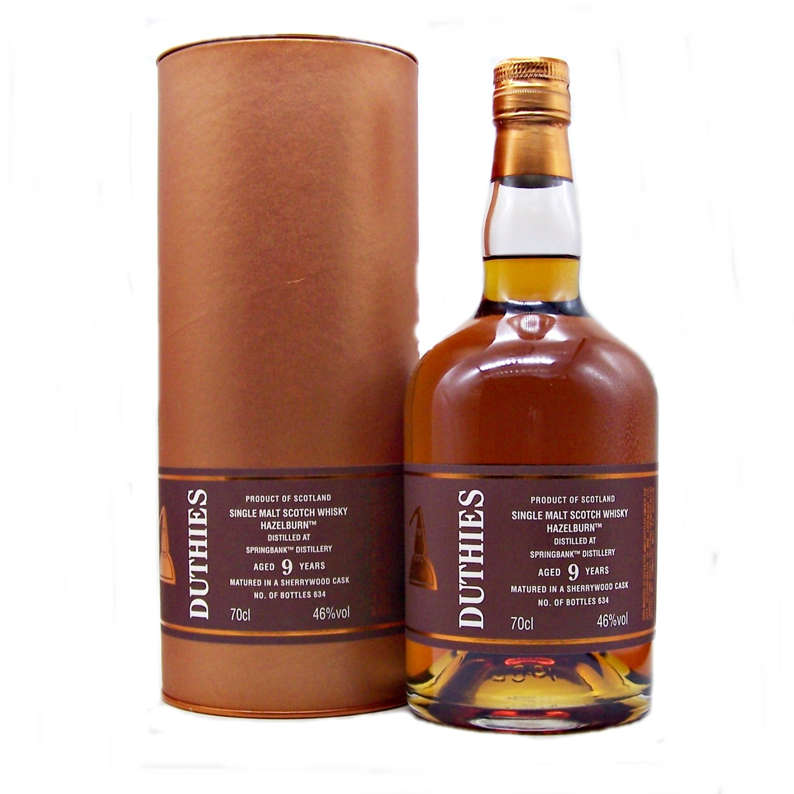 Hazelburn Duthies 9 Year Old Sherry Cask