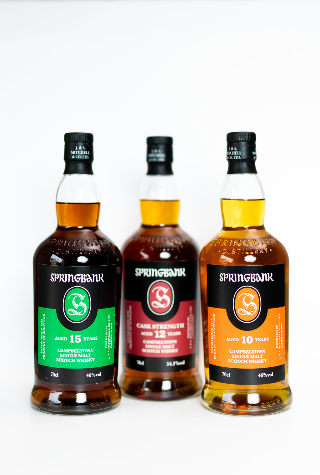 Springbank Bundle 10, 12 & 15