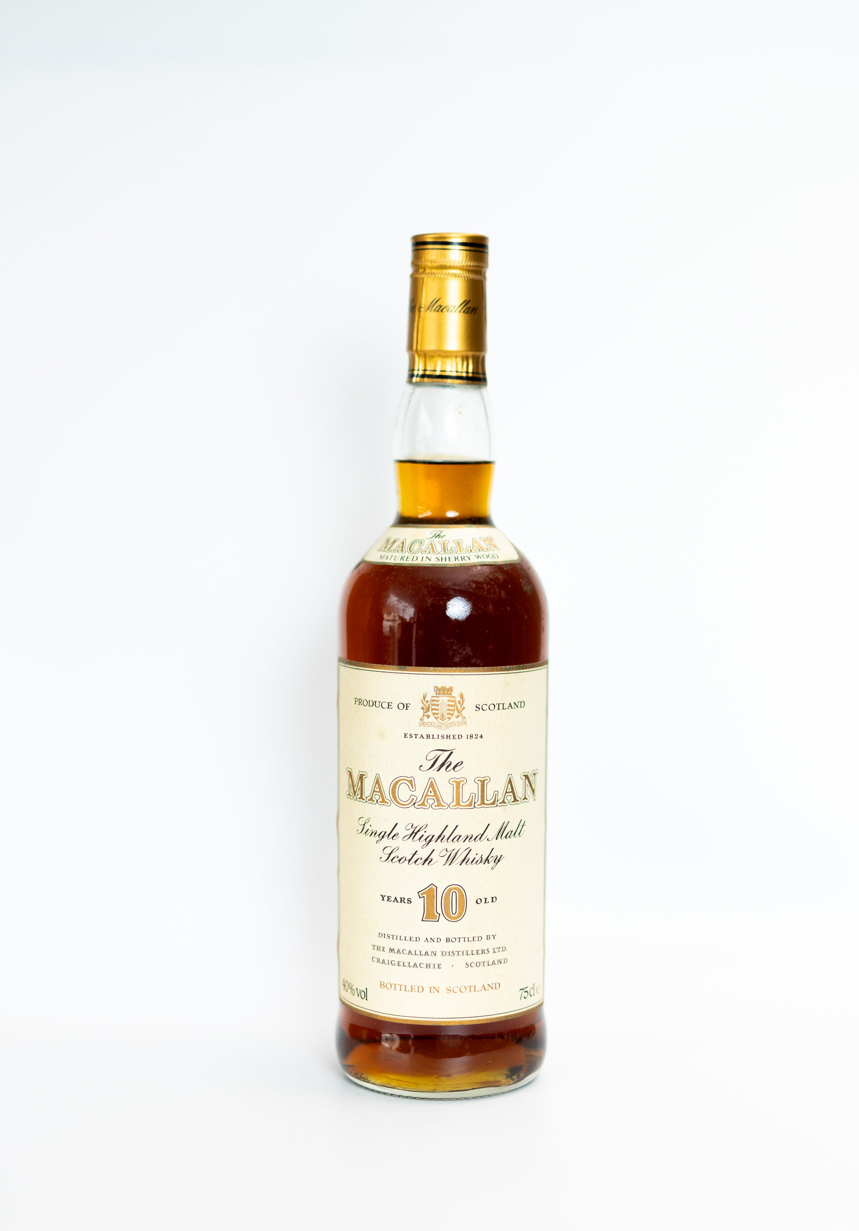 Macallan 10 Year Old Sherry Oak Casks 750ml