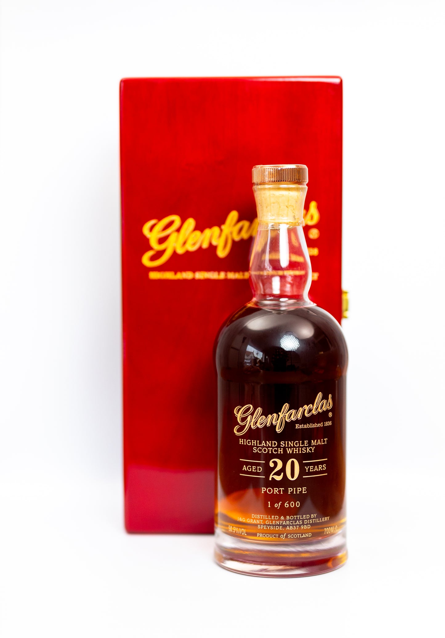 Glenfarclas 20 Year Old Port Pipe Limited Edition