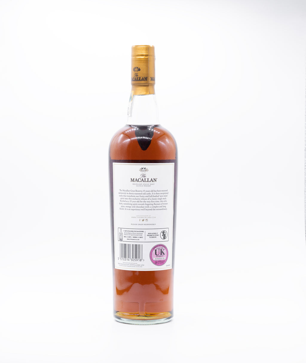 Macallan Gran Reserva 15 Year Old 1st Release
