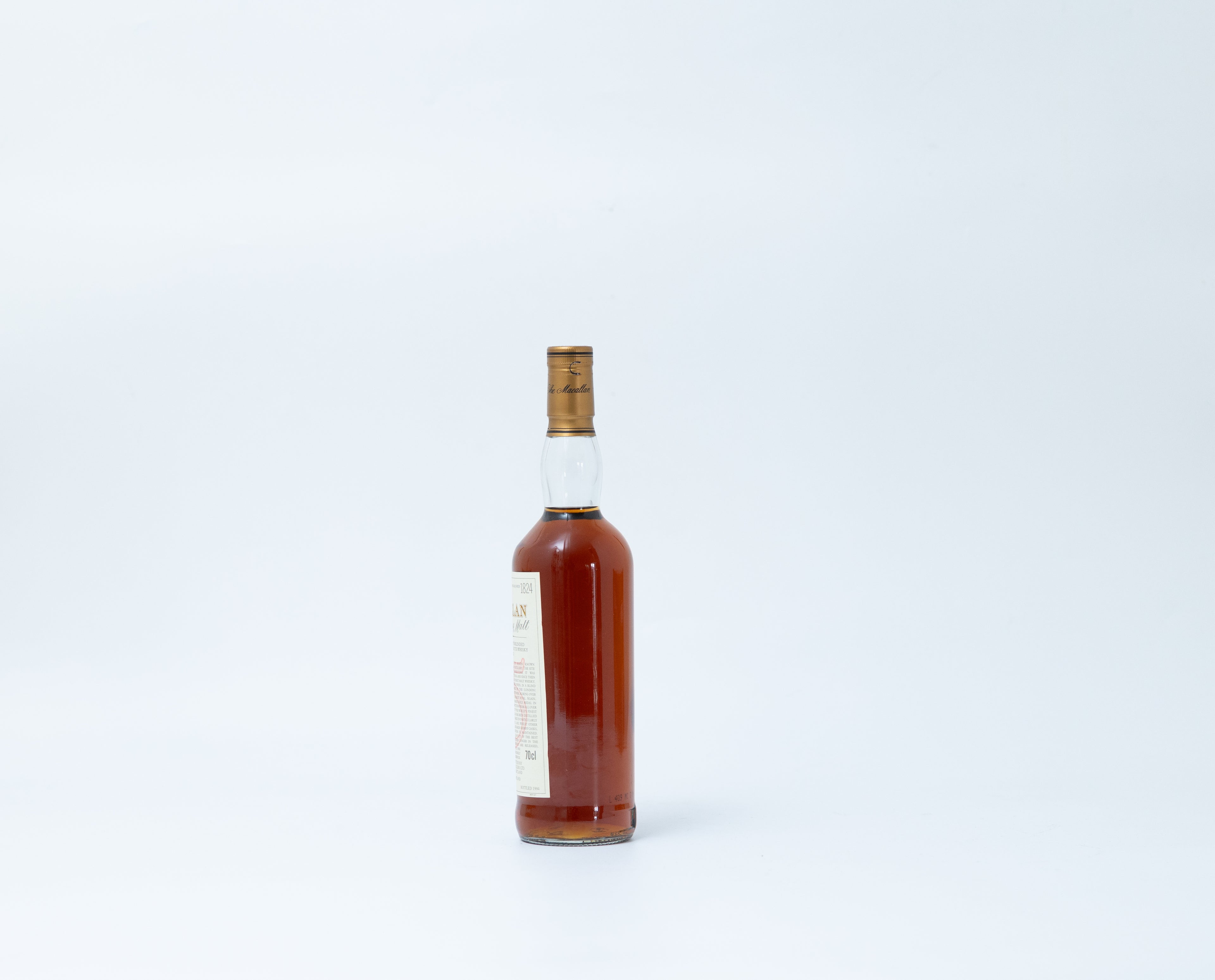 Macallan 1968 25 Year Old Anniversary Malt Bottled 1994 With Original Wood Box