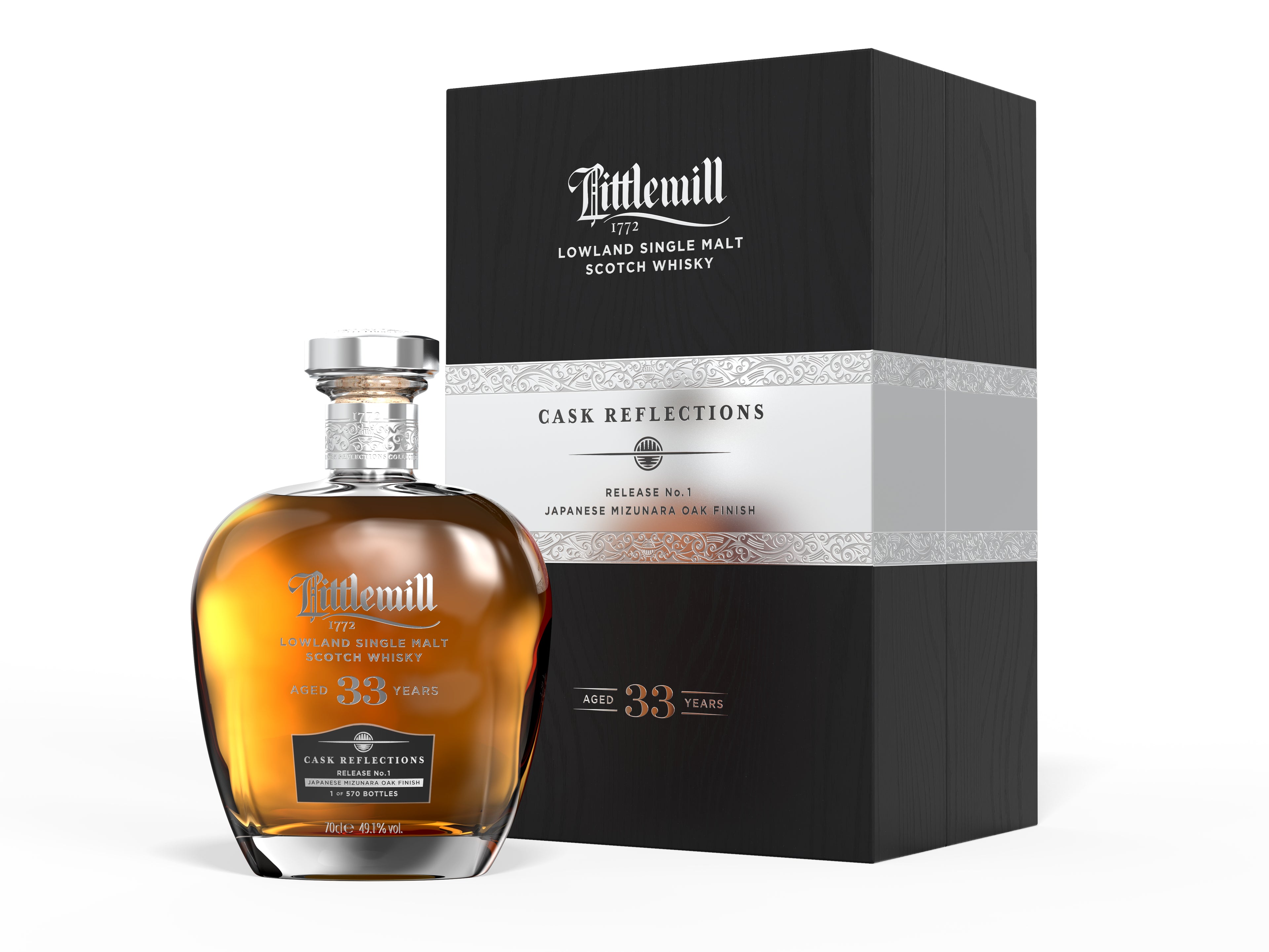 Littlemill 33 Year Old Mizunara Finish