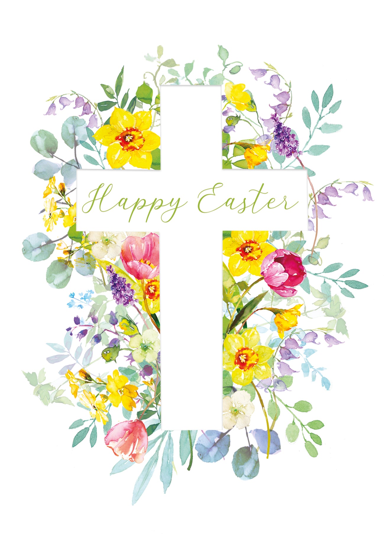 Yellow Flower Happy Easter