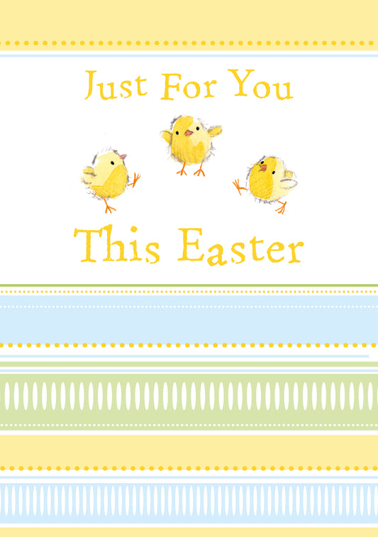 Just For You Easter card