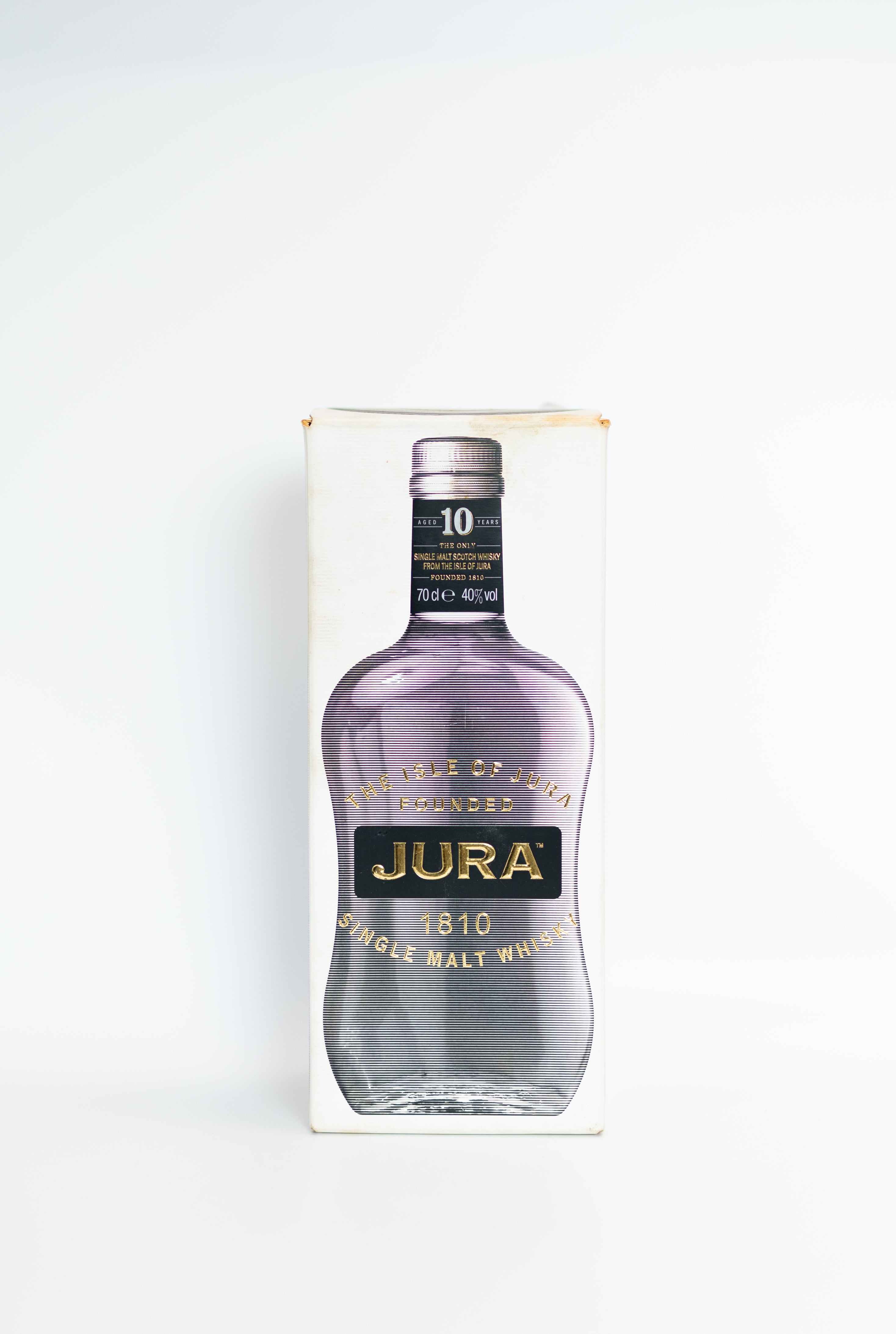 Jura 10 Year Old Single Malt Scotch Whisky, 70cl, 40% ABV (1980s)