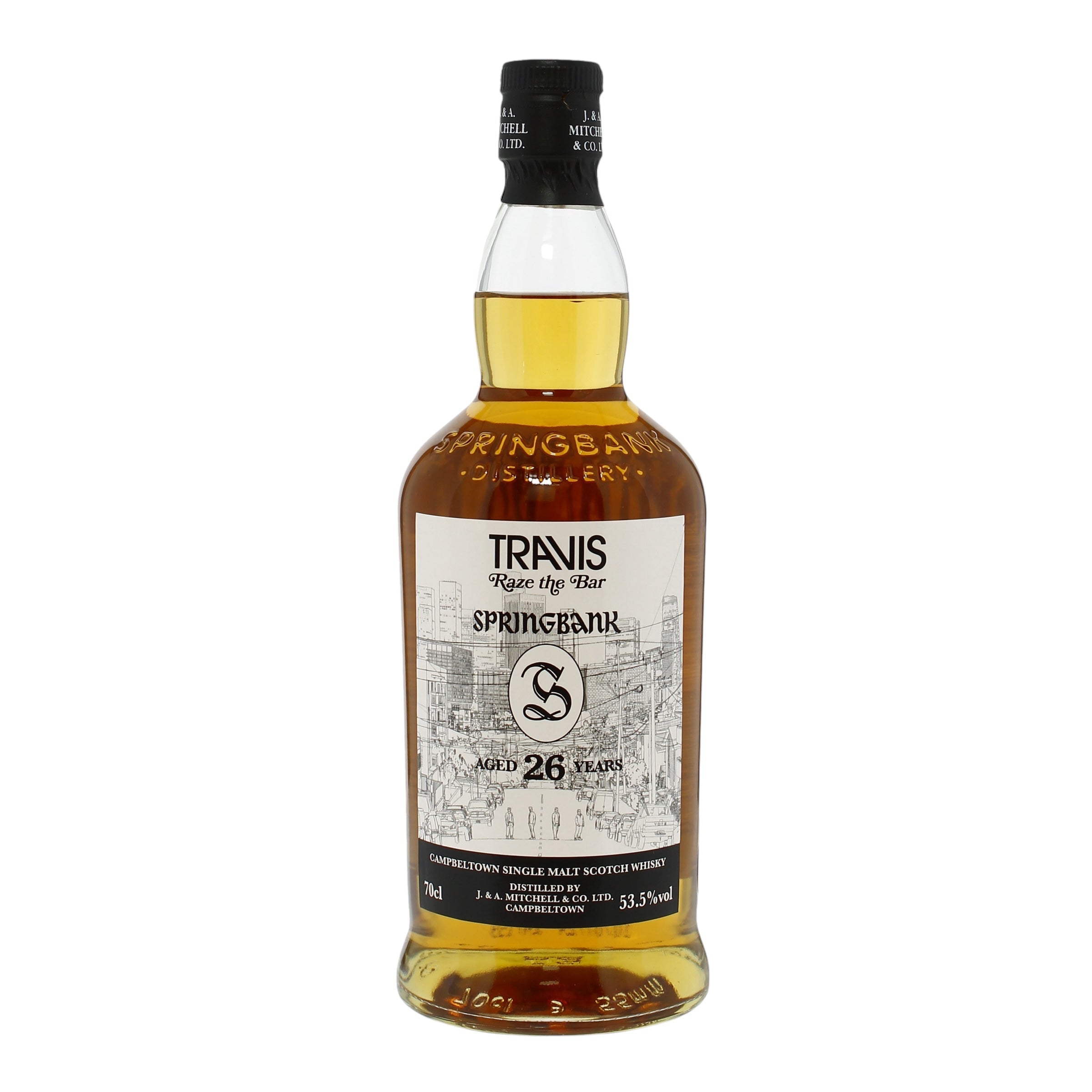 Springbank 26 Year Old (1998) – Caskade & Travis “L.A. Times Album” Collaboration, 53.5% ABV, 234 Bottles