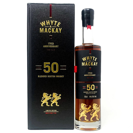 Whyte & Mackay 50 Year Old 175th Anniversary Bottling Blended Scotch Whisky