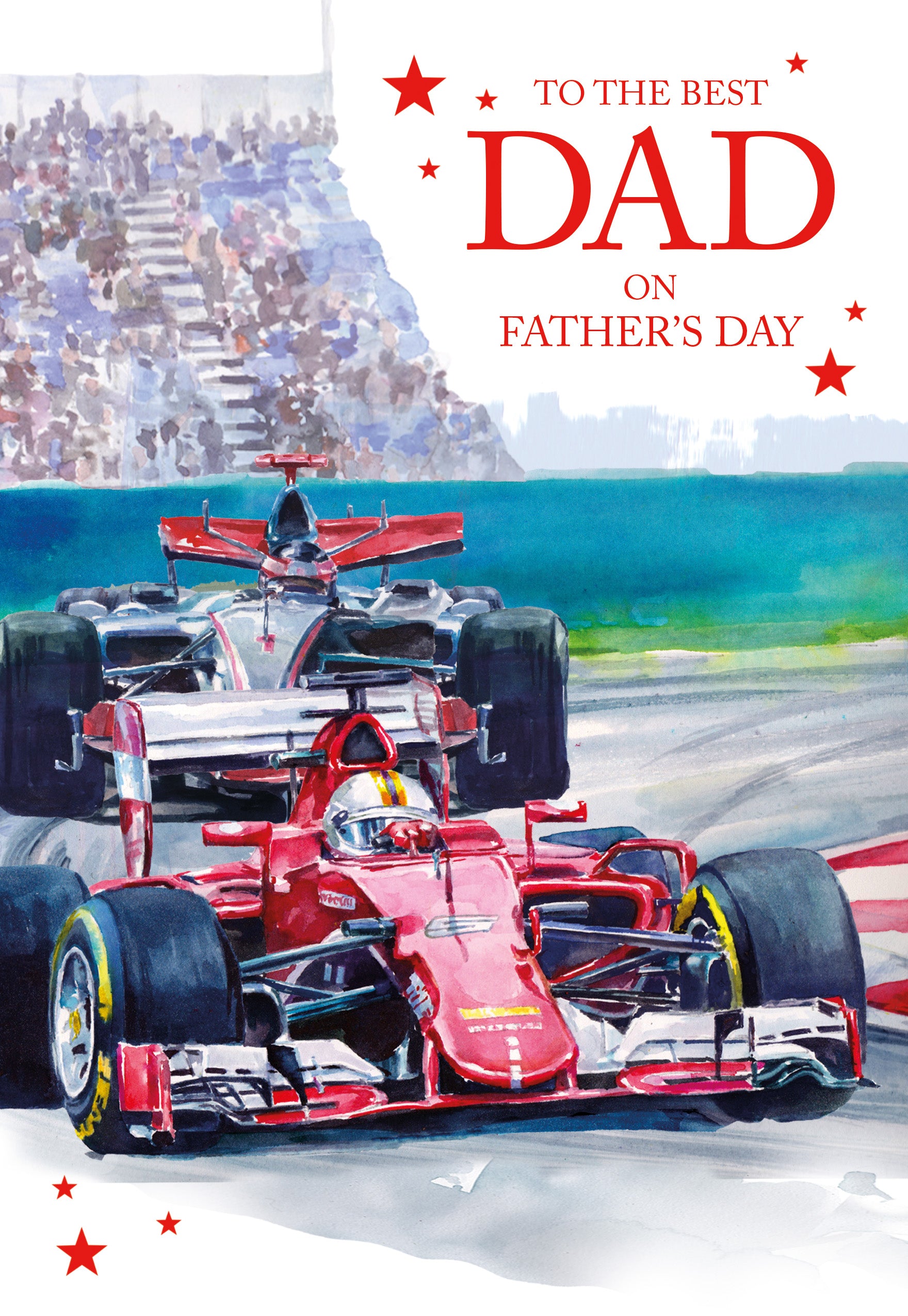Formula One Father's Day Card