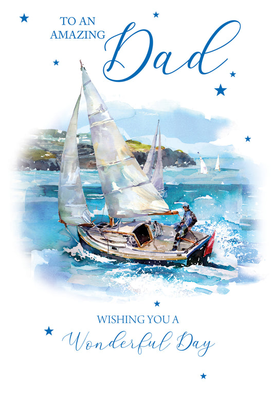 Sailing Father's Day Card