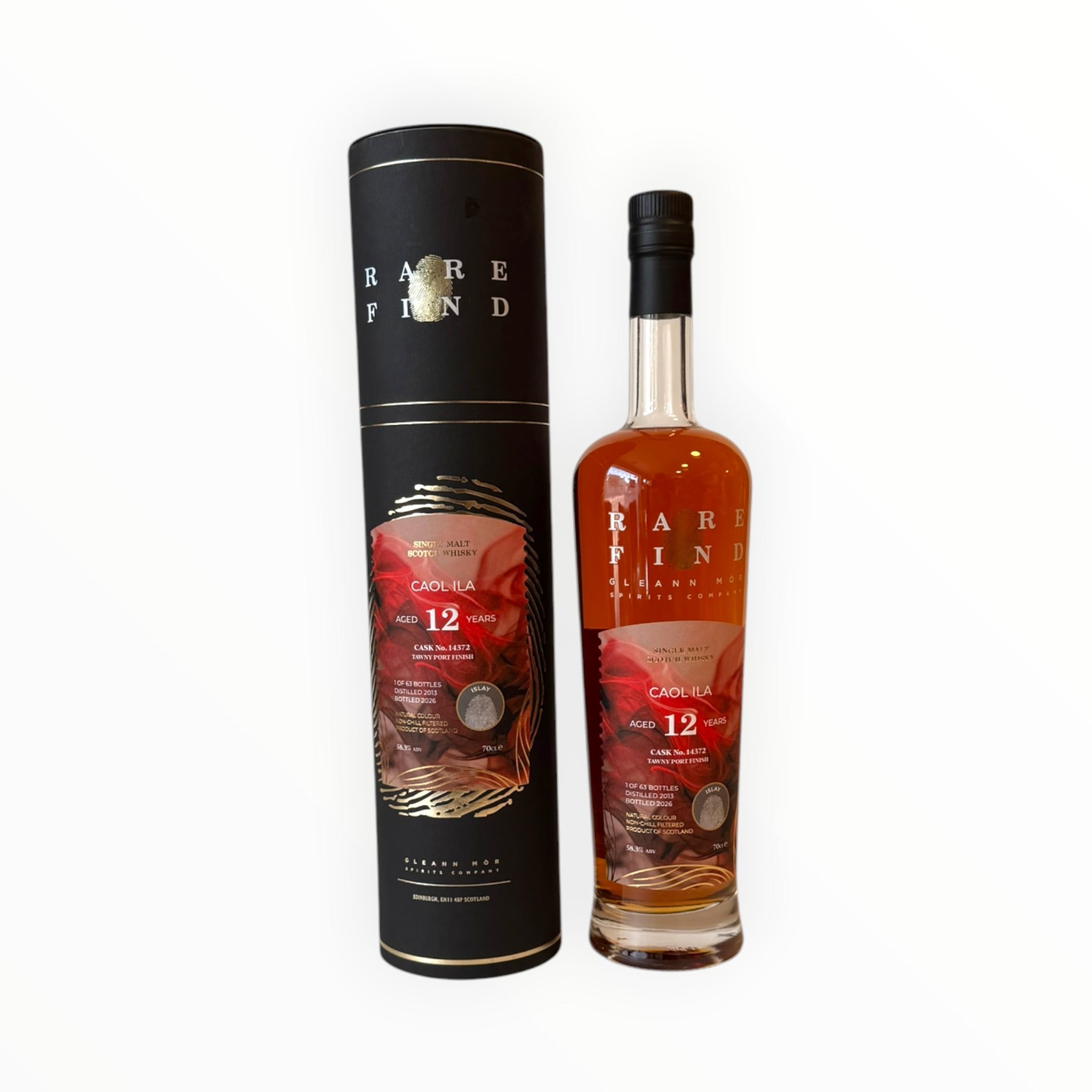 Caol Ila 12 Year Old Tawny Port Octave Finish (Rare Find) Fèis Ìle 2026 – 58.3% – 70cl – 63 Bottles
