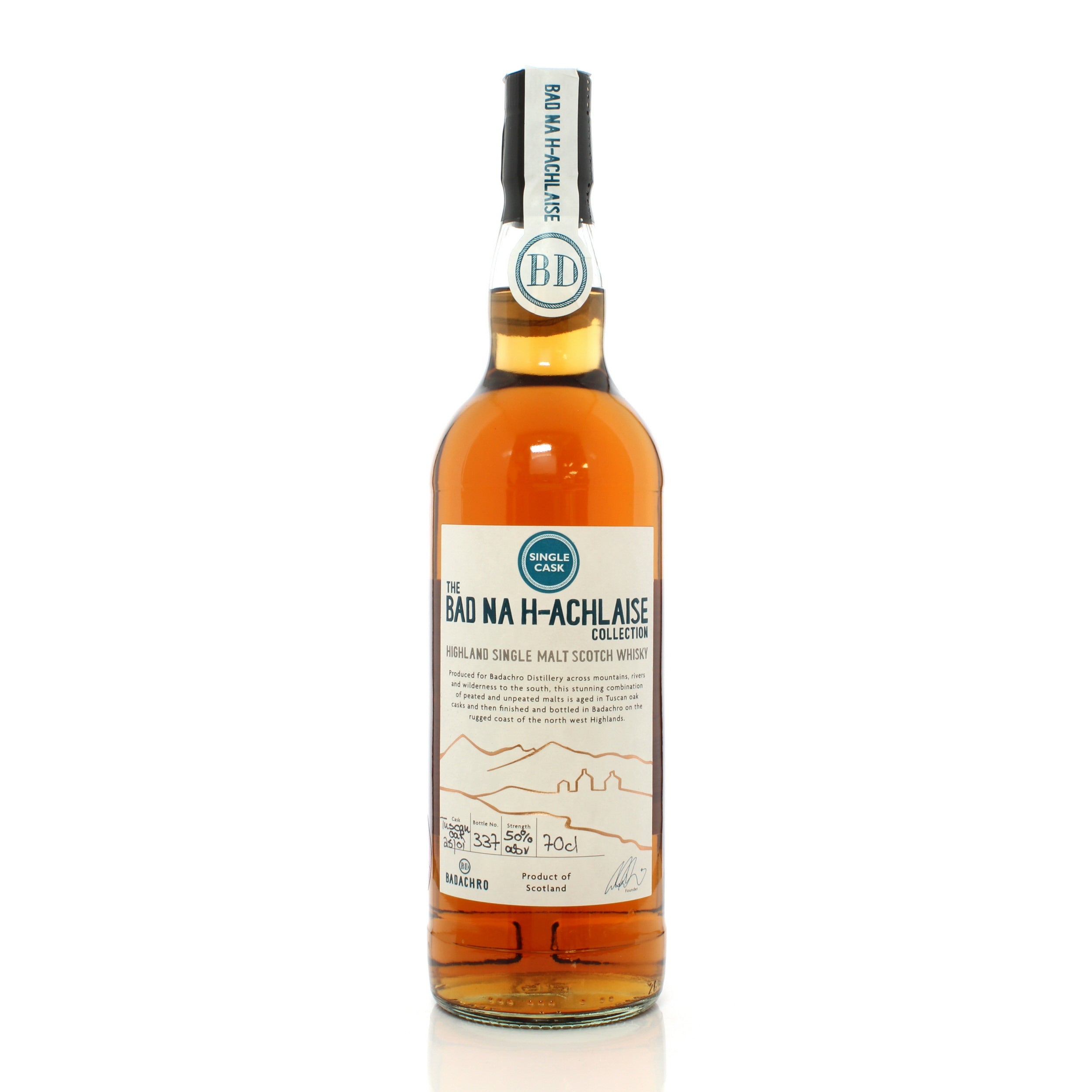 Badachro - Bad na h-Achlaise Collection Tuscan Oak Bottle No. 83